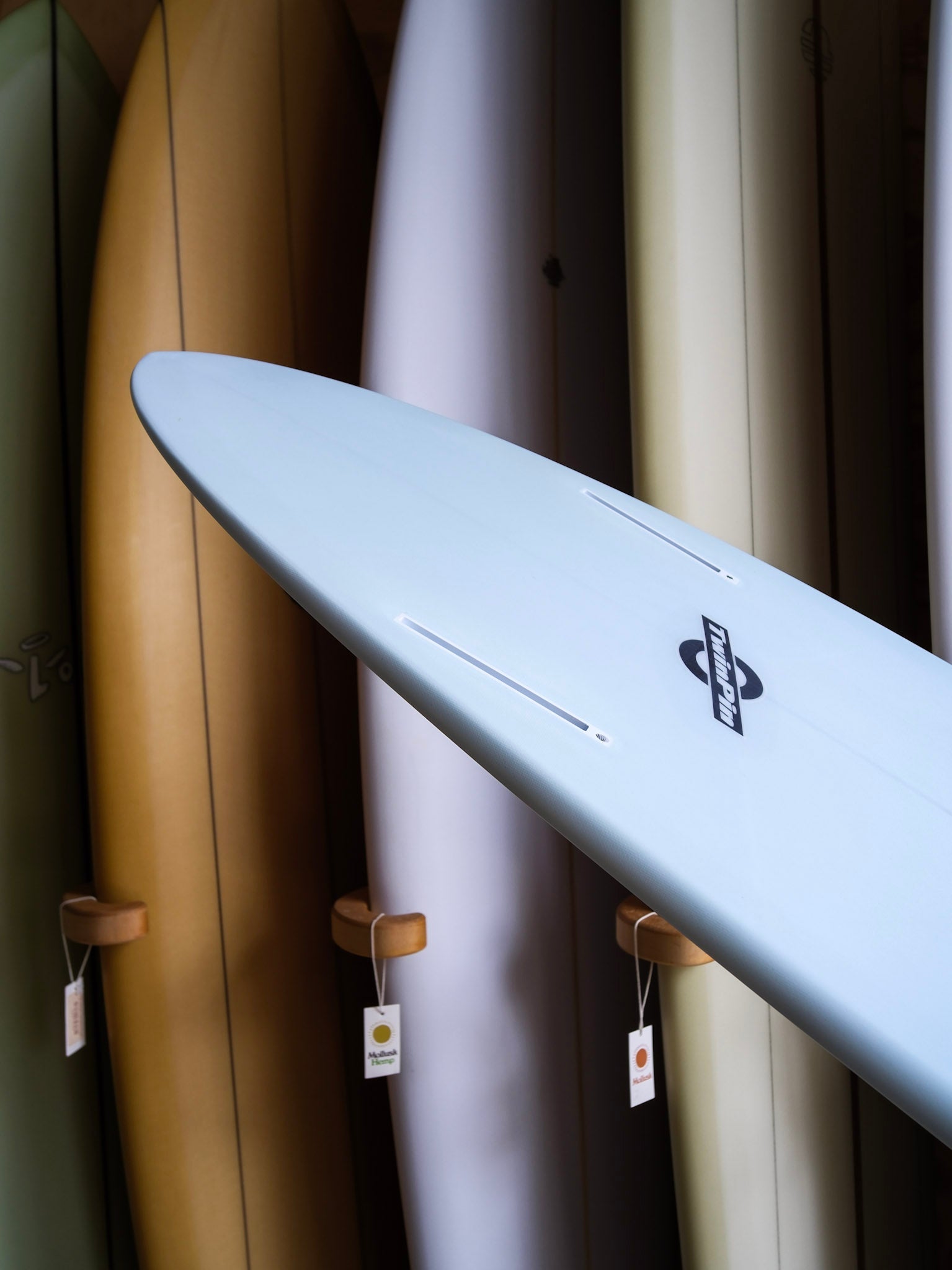 6'8 Radio Twin Pin - Mollusk Surf Shop - description