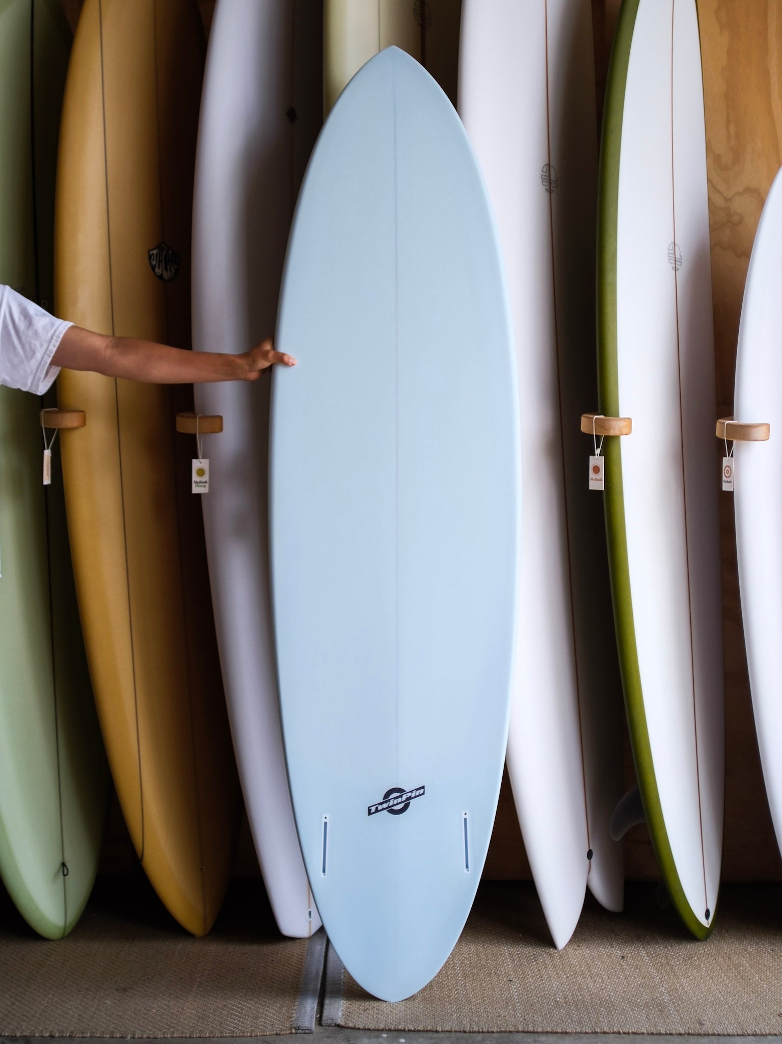6'8 Radio Twin Pin - Mollusk Surf Shop