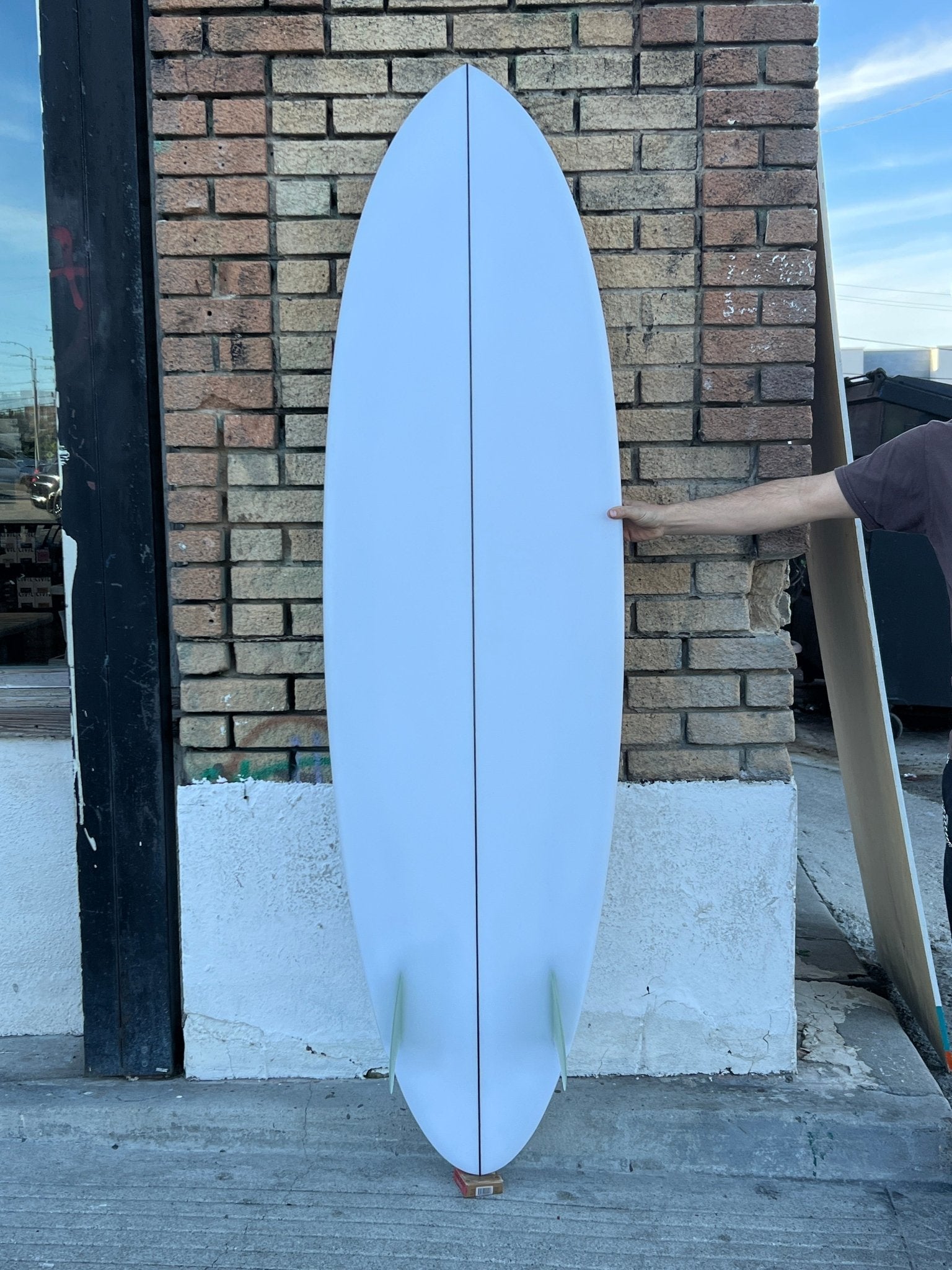 6'9 Nevermind Surfboards Orange - Mollusk Surf Shop