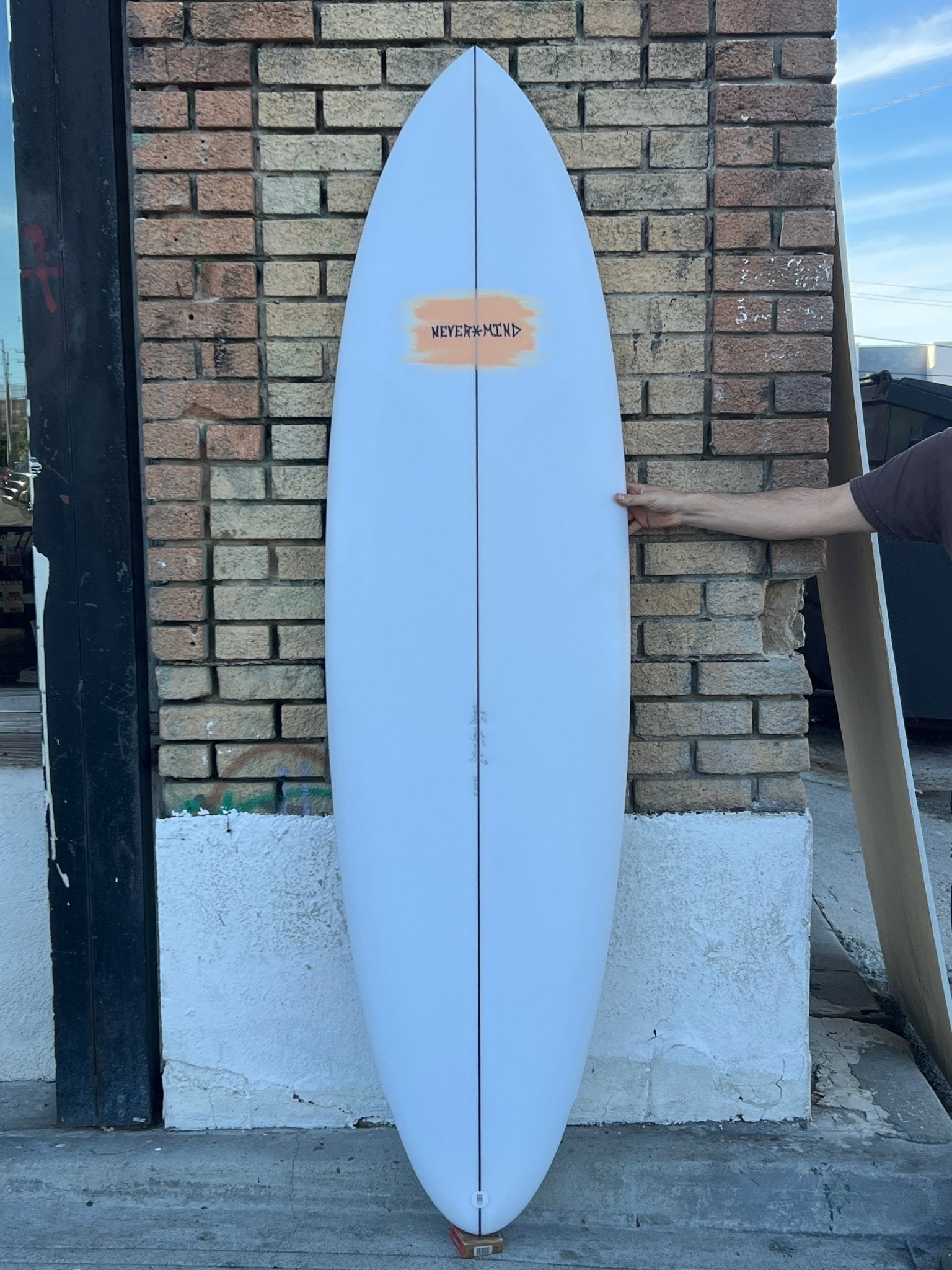 6'9 Nevermind Surfboards Orange - Mollusk Surf Shop