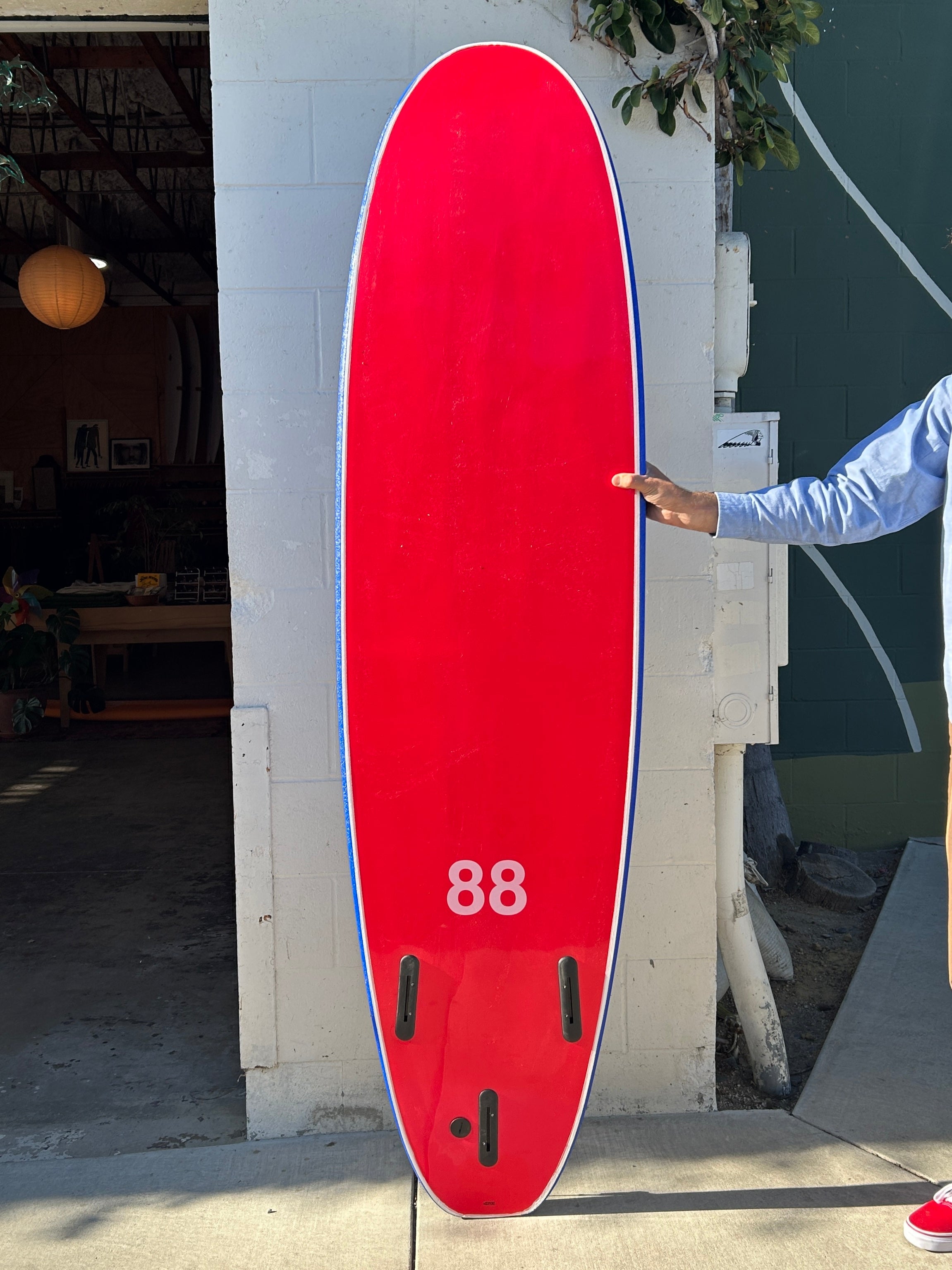 7'0 88 Soft - Top Tri Blue - Mollusk Surf Shop
