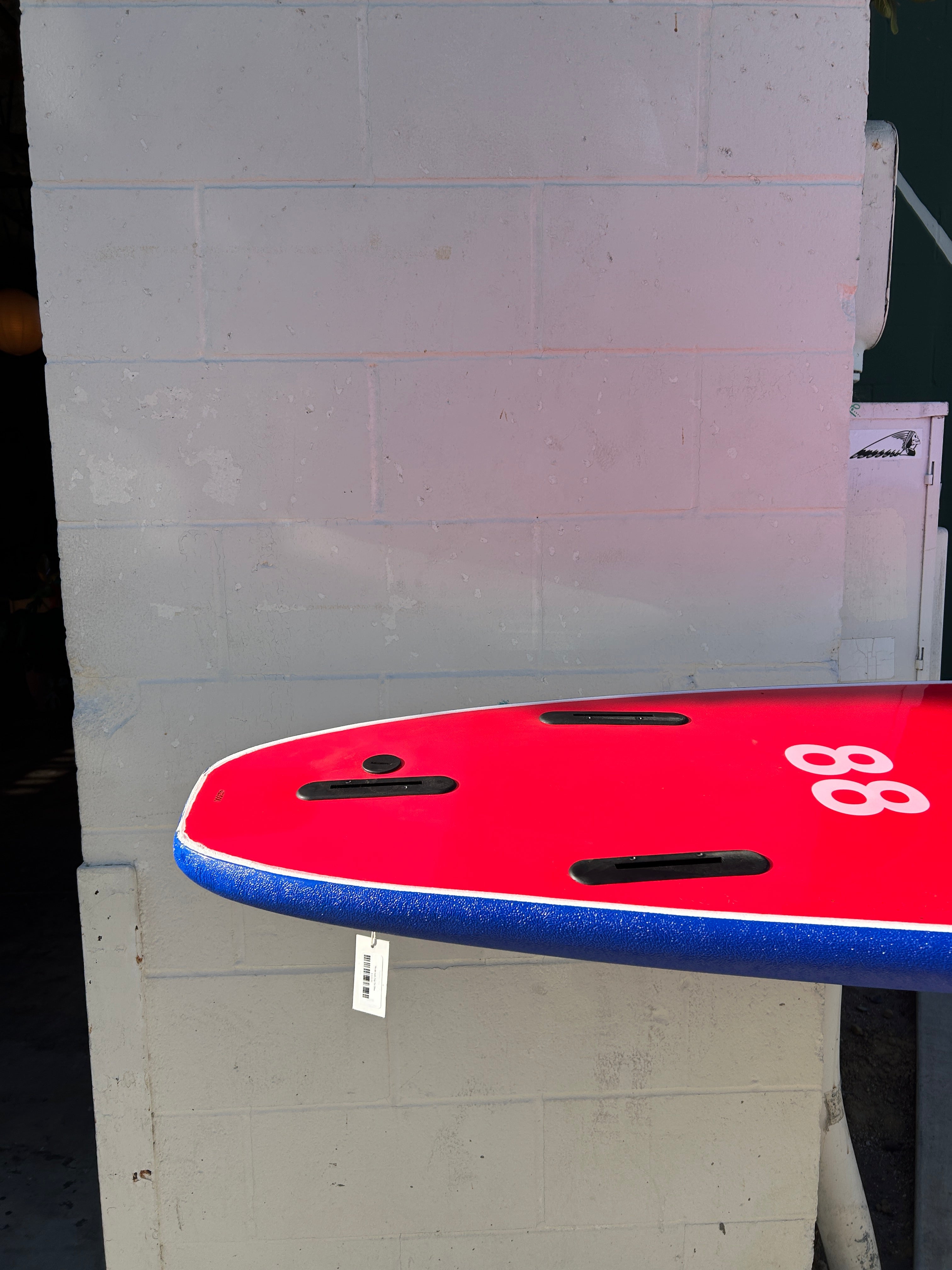 7'0 88 Soft - Top Tri Blue - Mollusk Surf Shop - description