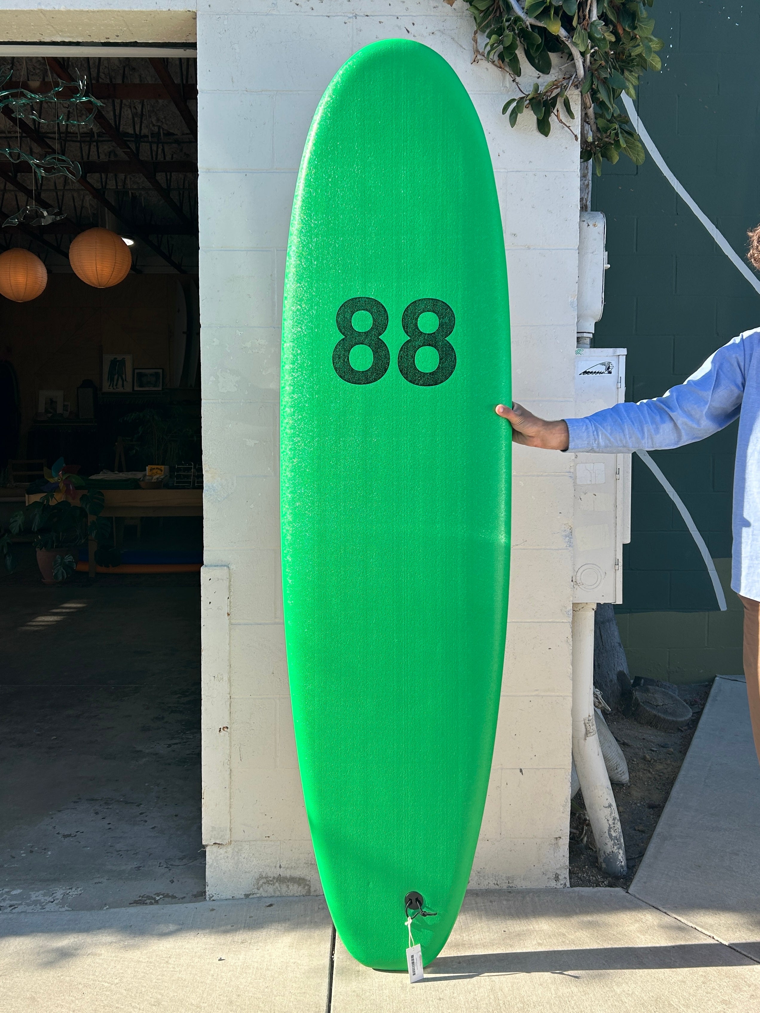 7'0 88 Soft - Top Tri Green - Mollusk Surf Shop