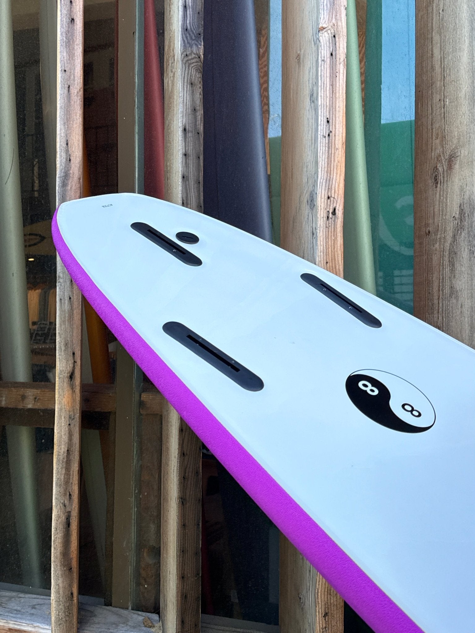 7'0 88 Surfboard ~ Black/Purple - Mollusk Surf Shop - description