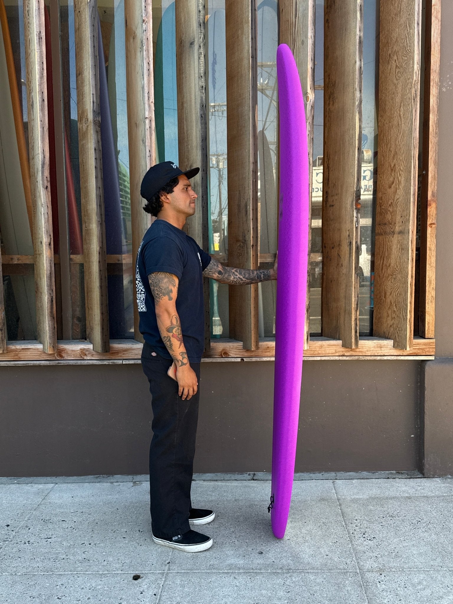 7'0 88 Surfboard ~ Black/Purple - Mollusk Surf Shop