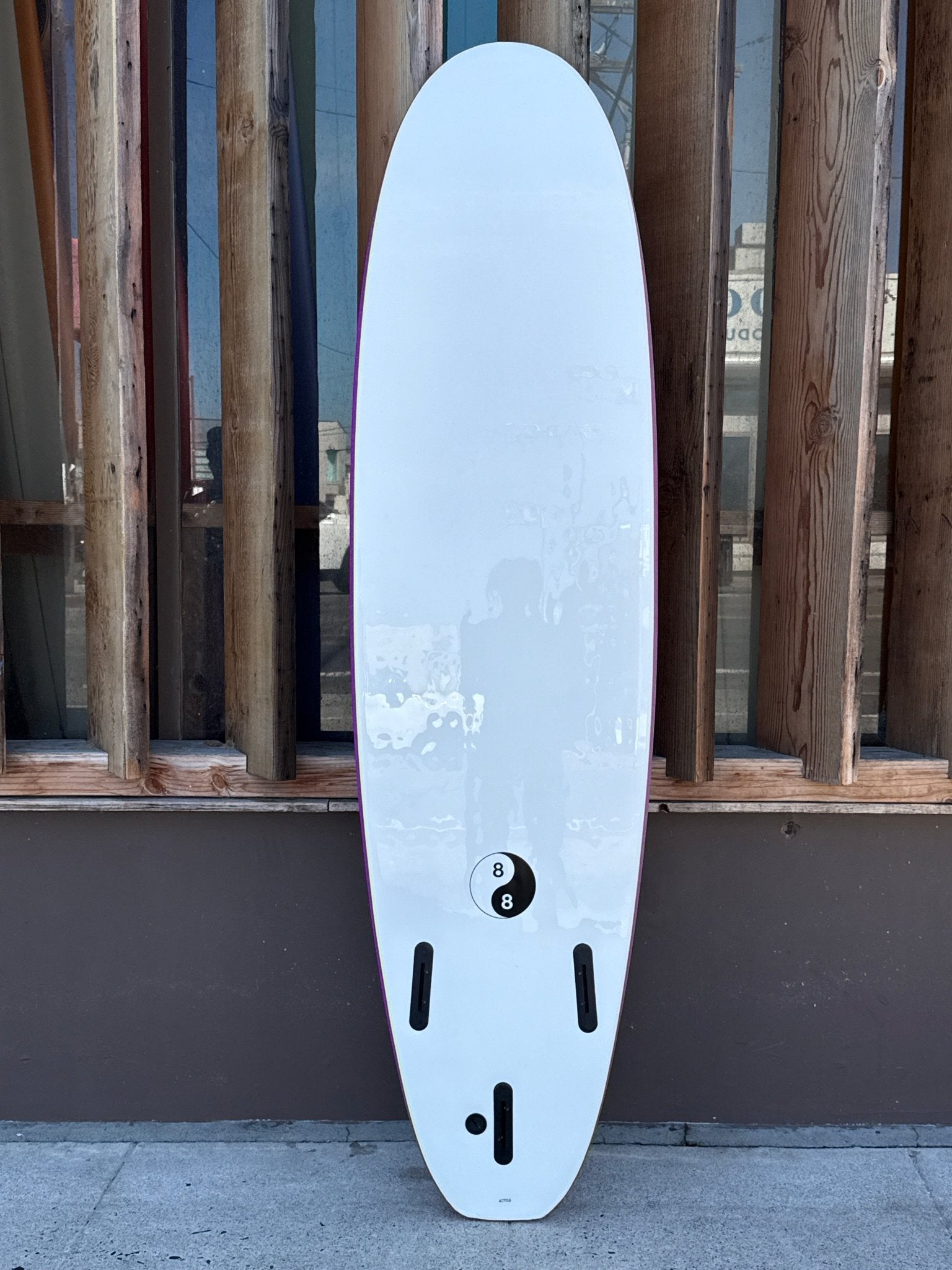 7'0 88 Surfboard ~ Black/Purple - Mollusk Surf Shop