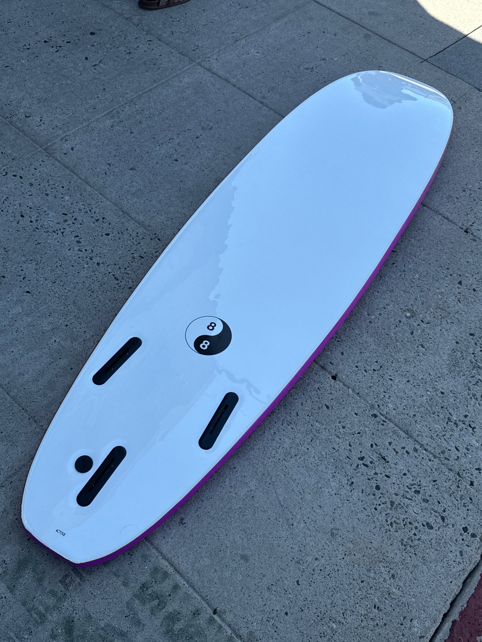 7'0 88 Surfboard ~ Black/Purple - Mollusk Surf Shop
