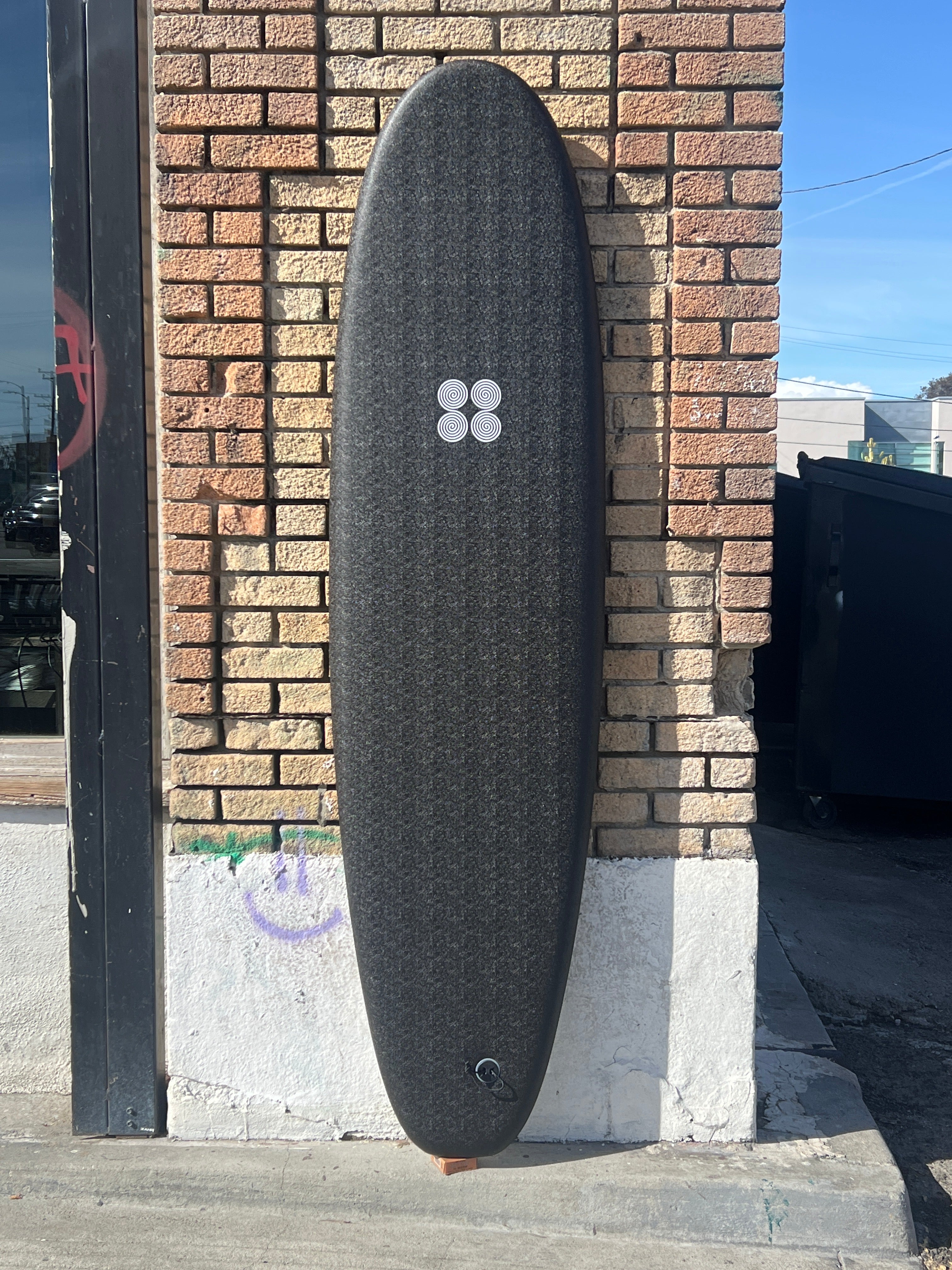 7'0 88 Surfboard ~ Black/White - Mollusk Surf Shop