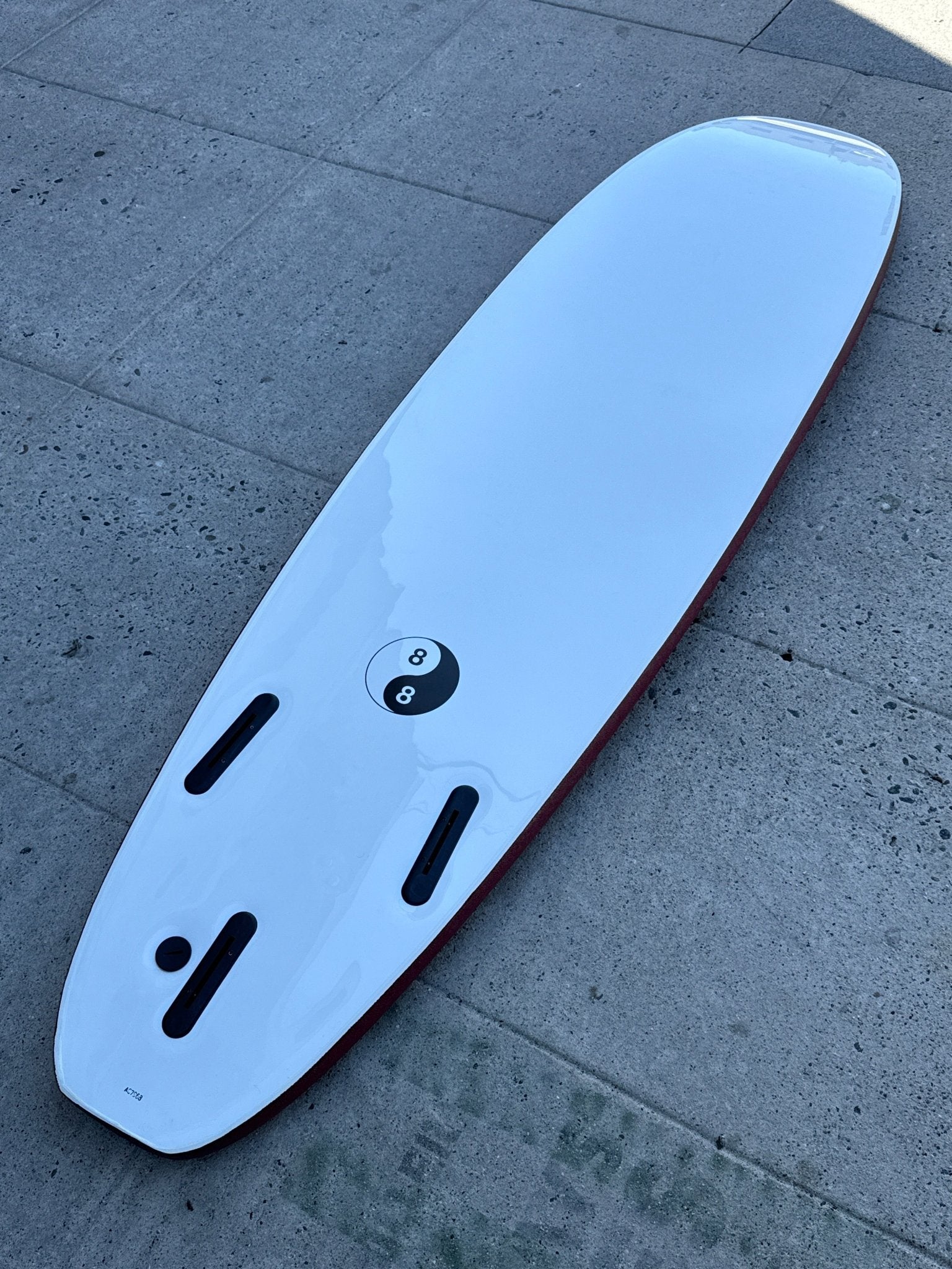 7'0 88 Surfboard - Burgundy - Mollusk Surf Shop