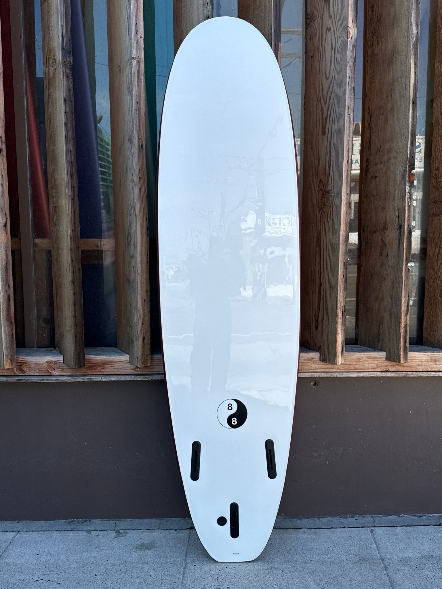 7'0 88 Surfboard - Burgundy - Mollusk Surf Shop