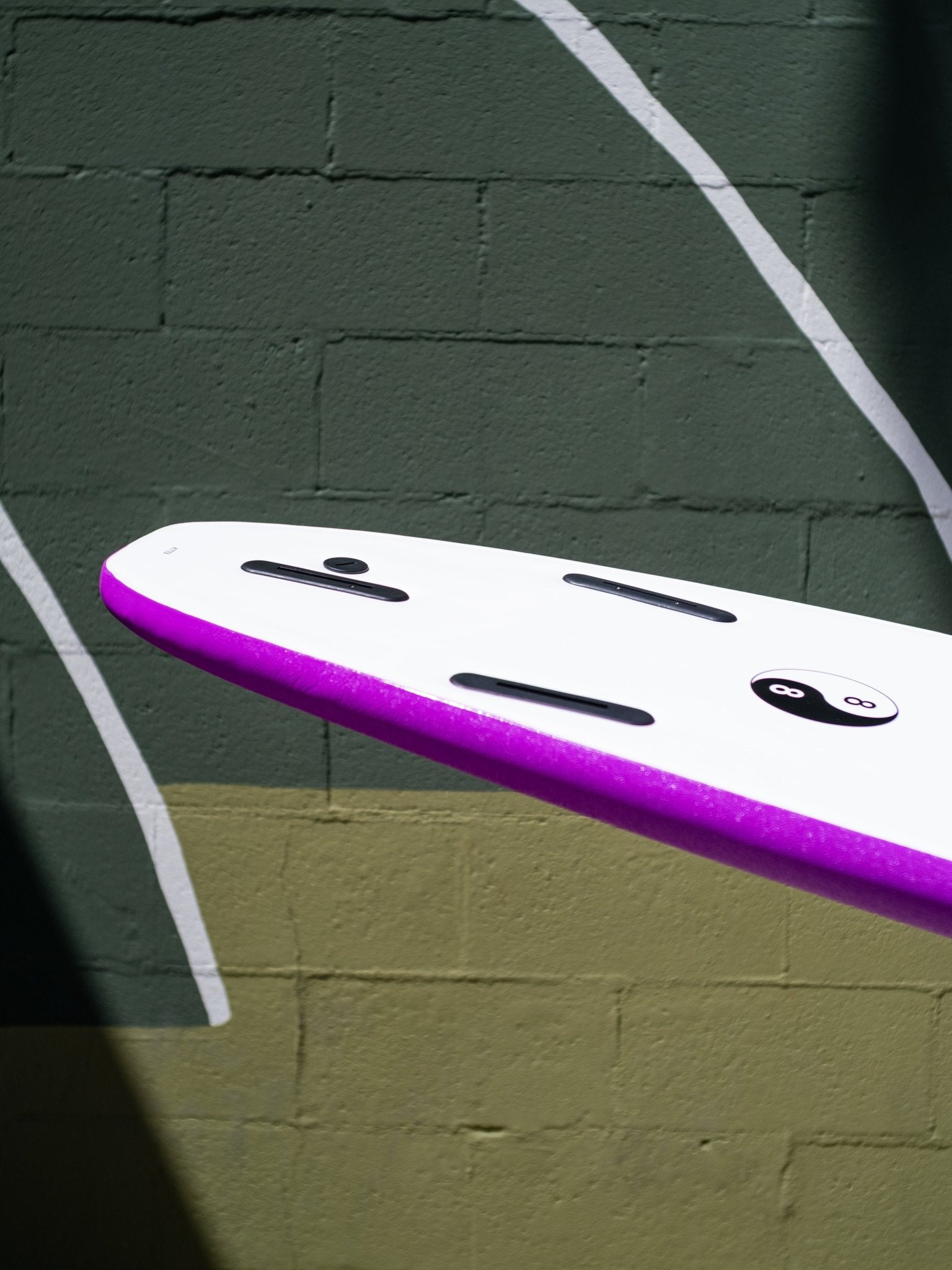 7'0 88 Surfboard ~ Purple/White - Mollusk Surf Shop - description