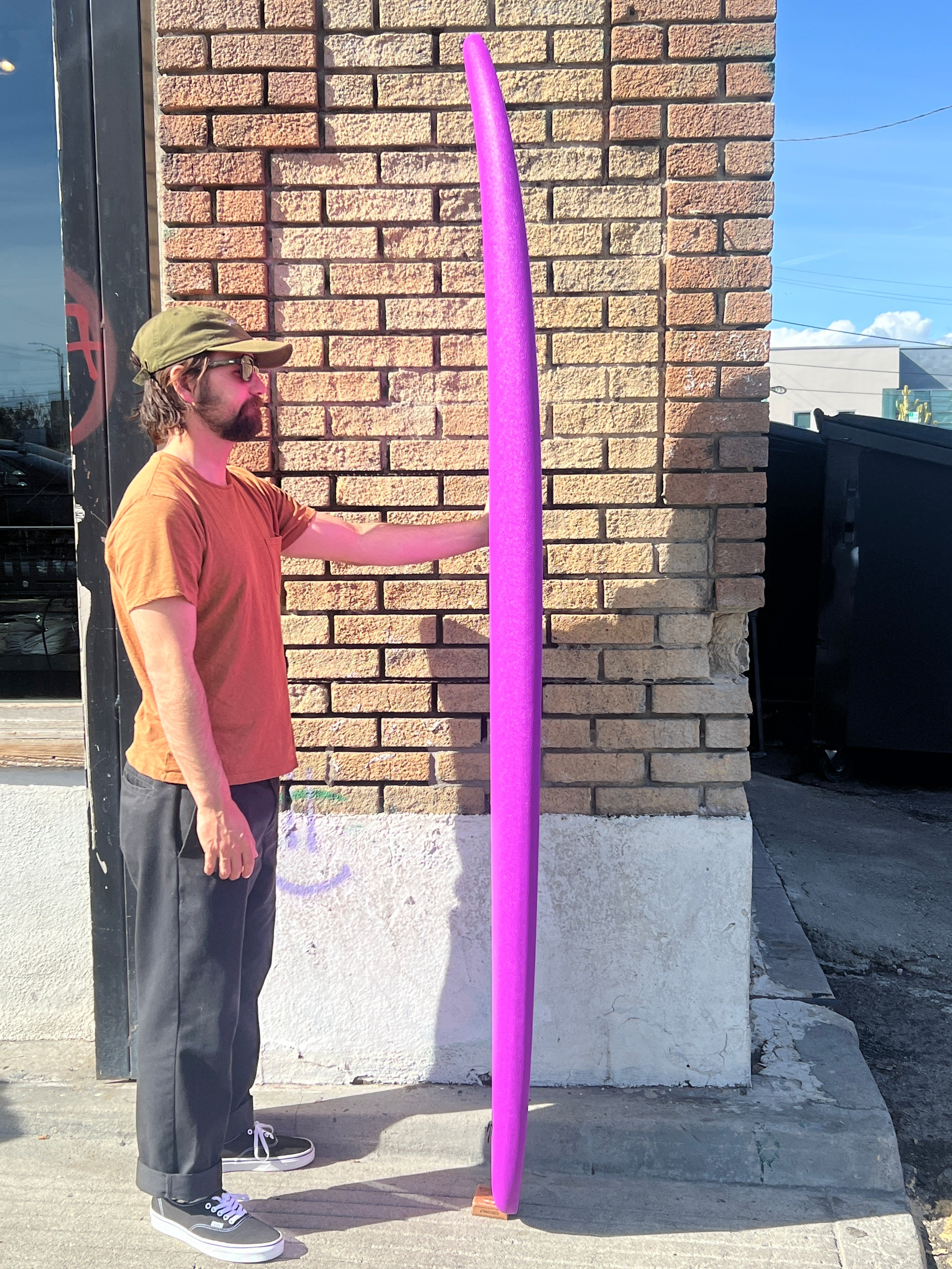 7'0 88 Surfboard ~ Purple/White - Mollusk Surf Shop