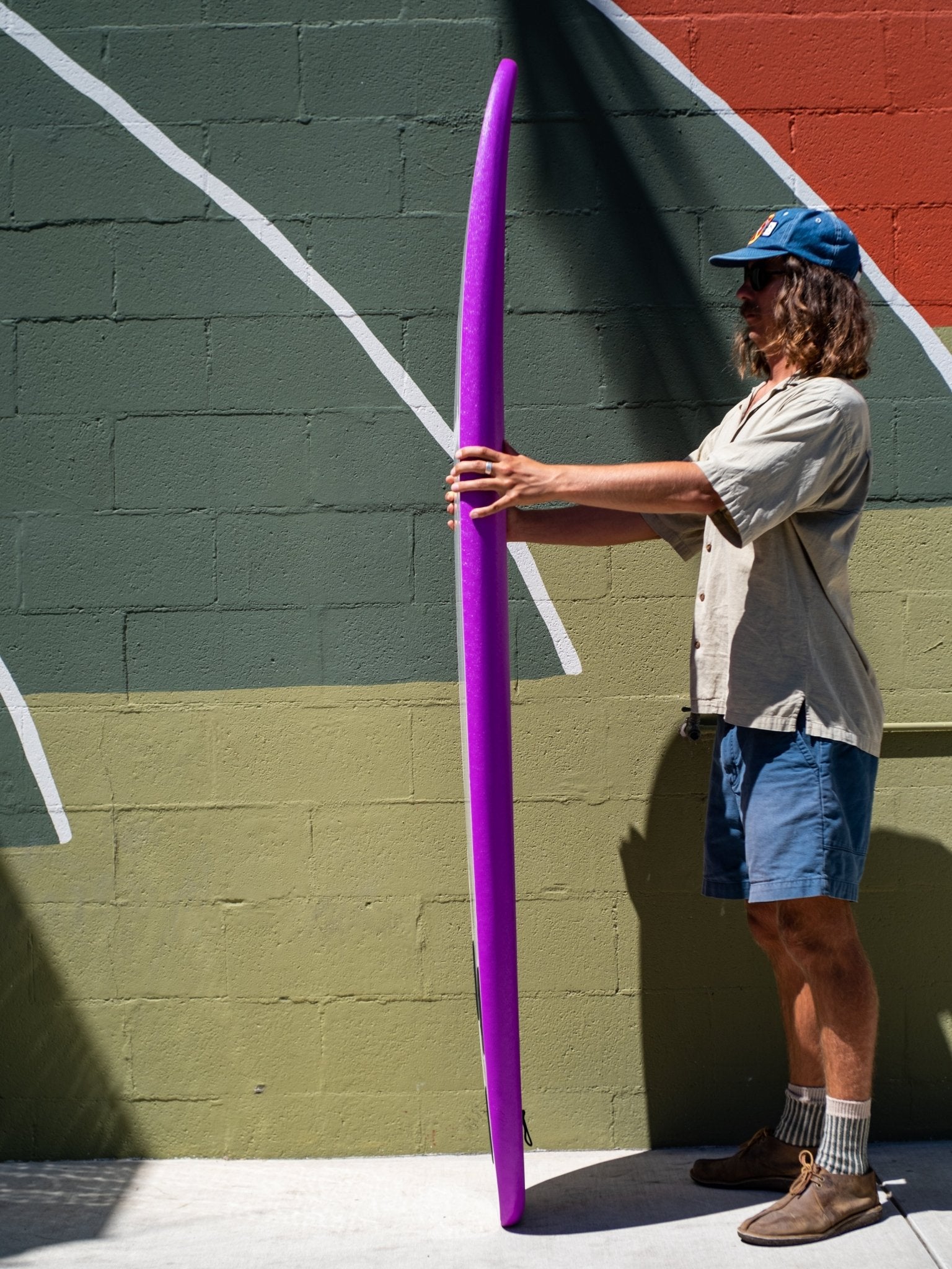 7'0 88 Surfboard ~ Purple/White - Mollusk Surf Shop