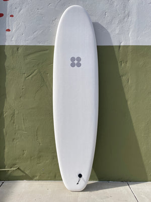 7'0 88 Surfboard ~ White/White - Mollusk Surf Shop