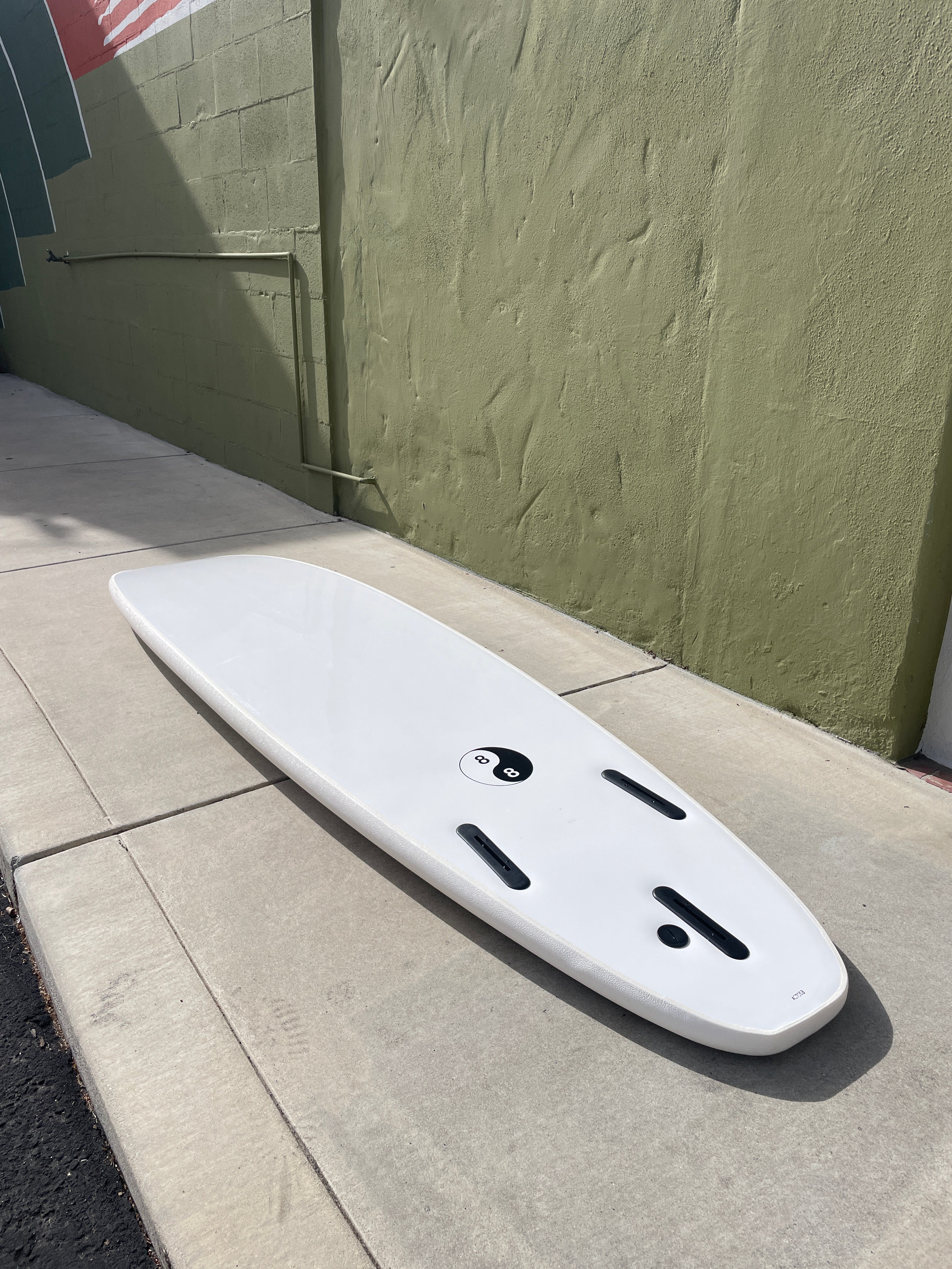 7'0 88 Surfboard ~ White/White - Mollusk Surf Shop