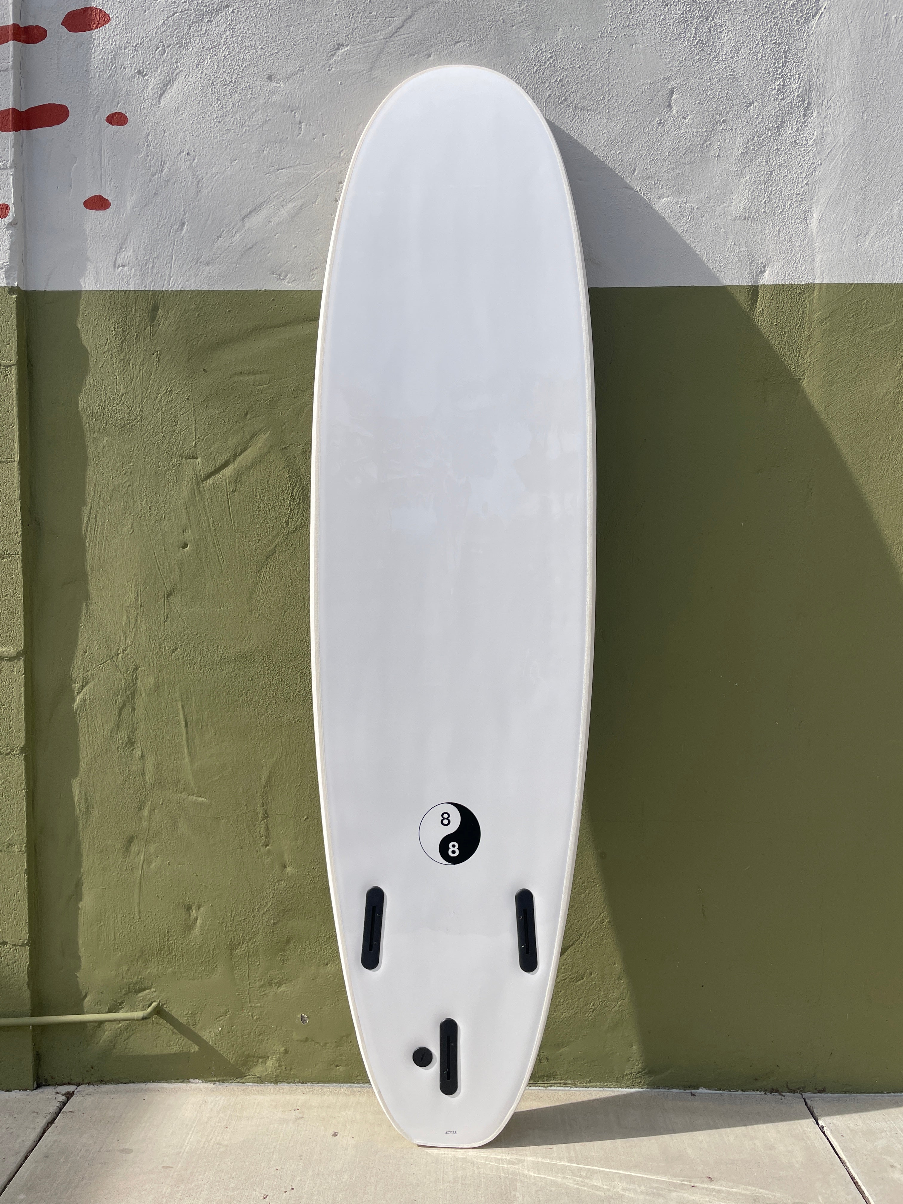 7'0 88 Surfboard ~ White/White - Mollusk Surf Shop
