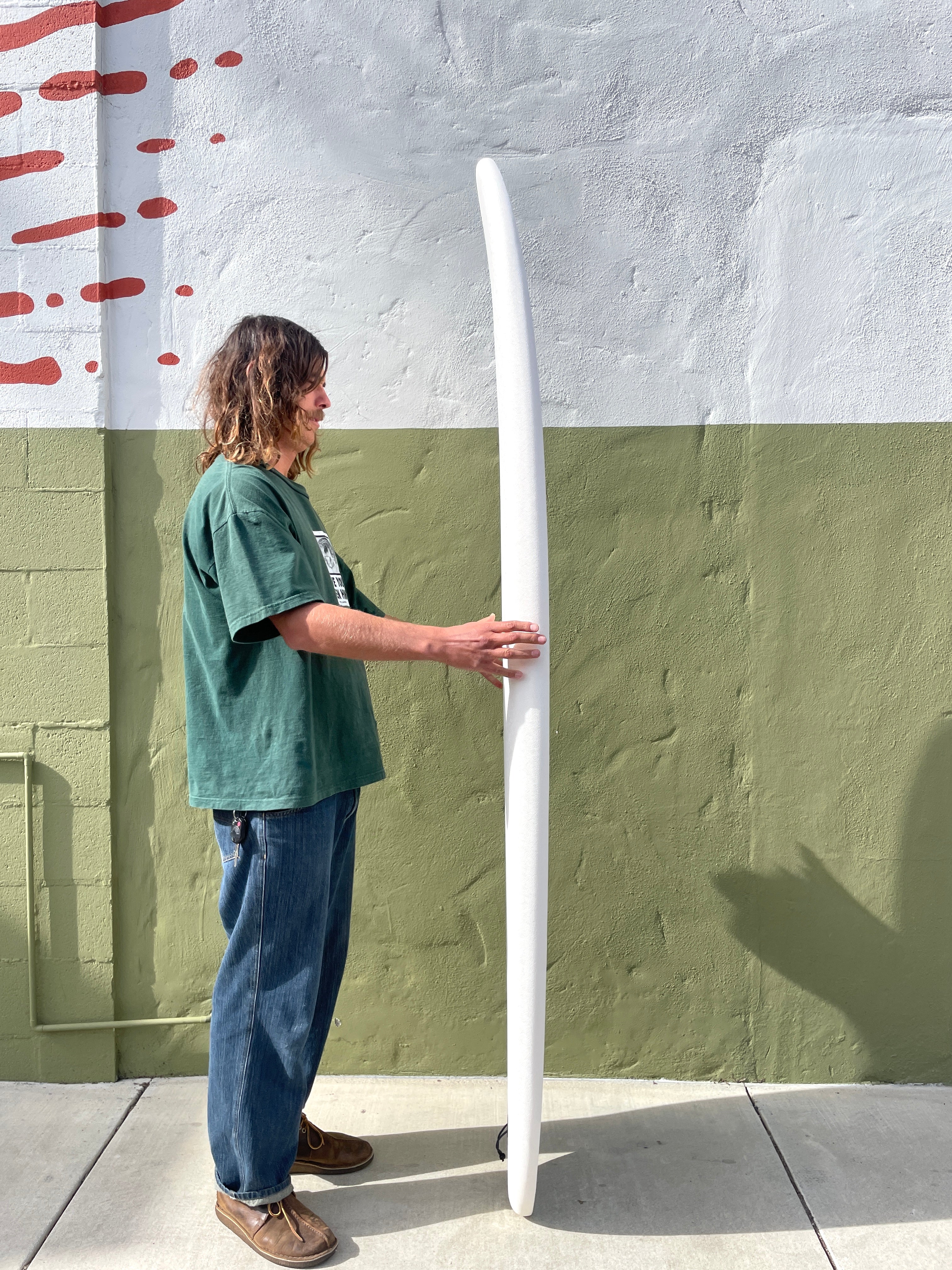 7'0 88 Surfboard ~ White/White - Mollusk Surf Shop
