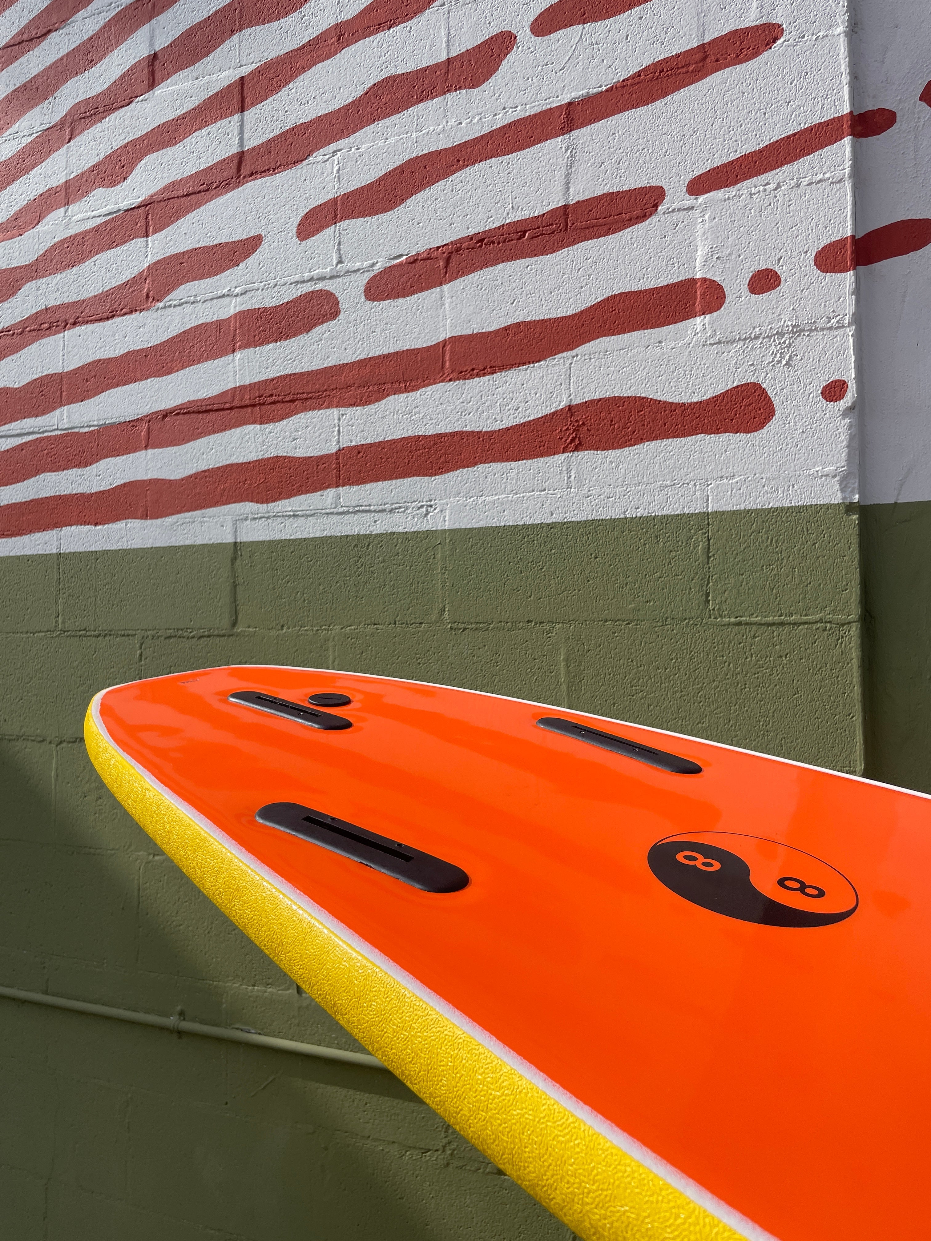 7'0 88 Surfboard ~ Yellow/Orange - Mollusk Surf Shop - description