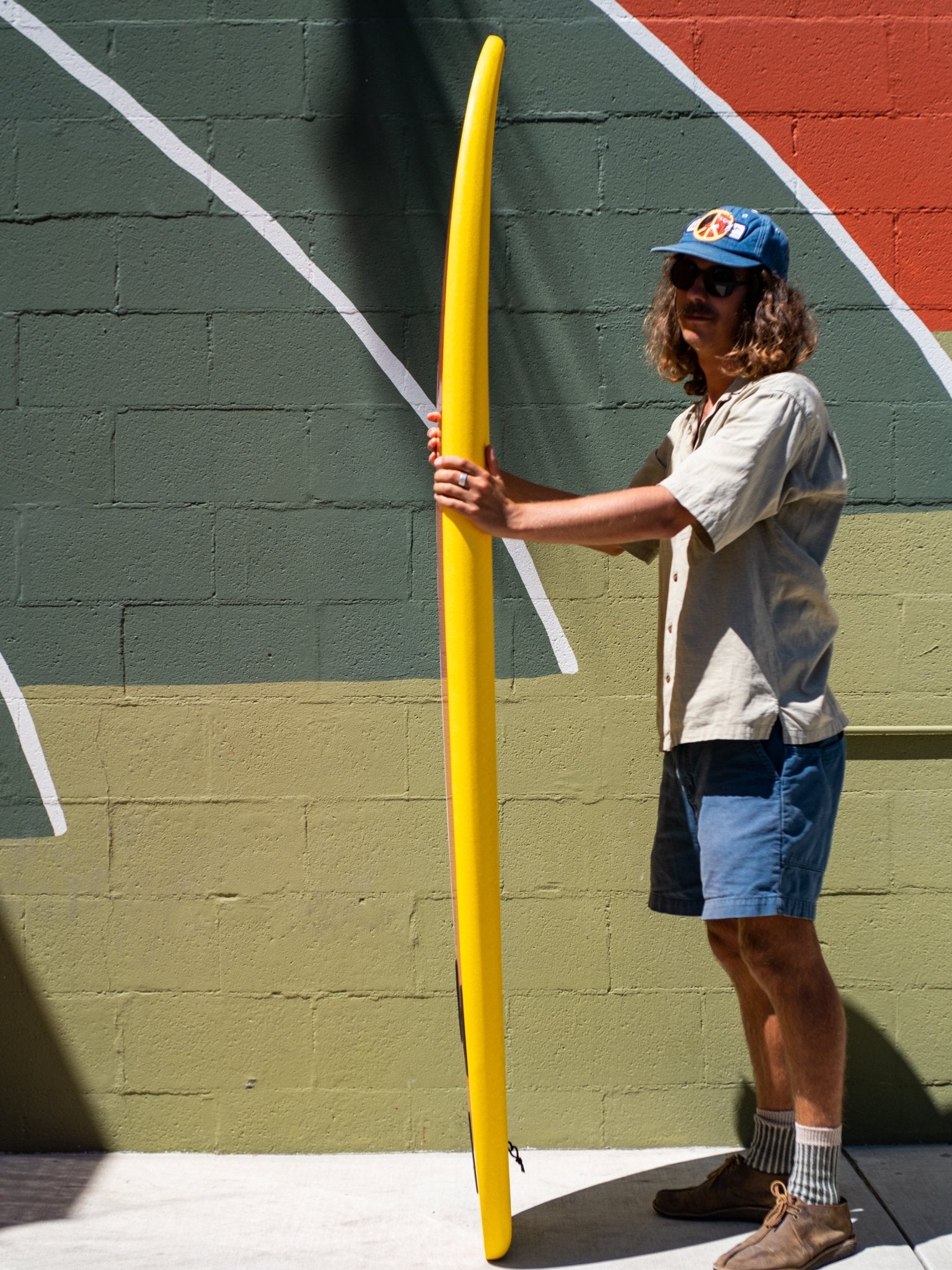 7'0 88 Surfboard ~ Yellow/Orange - Mollusk Surf Shop