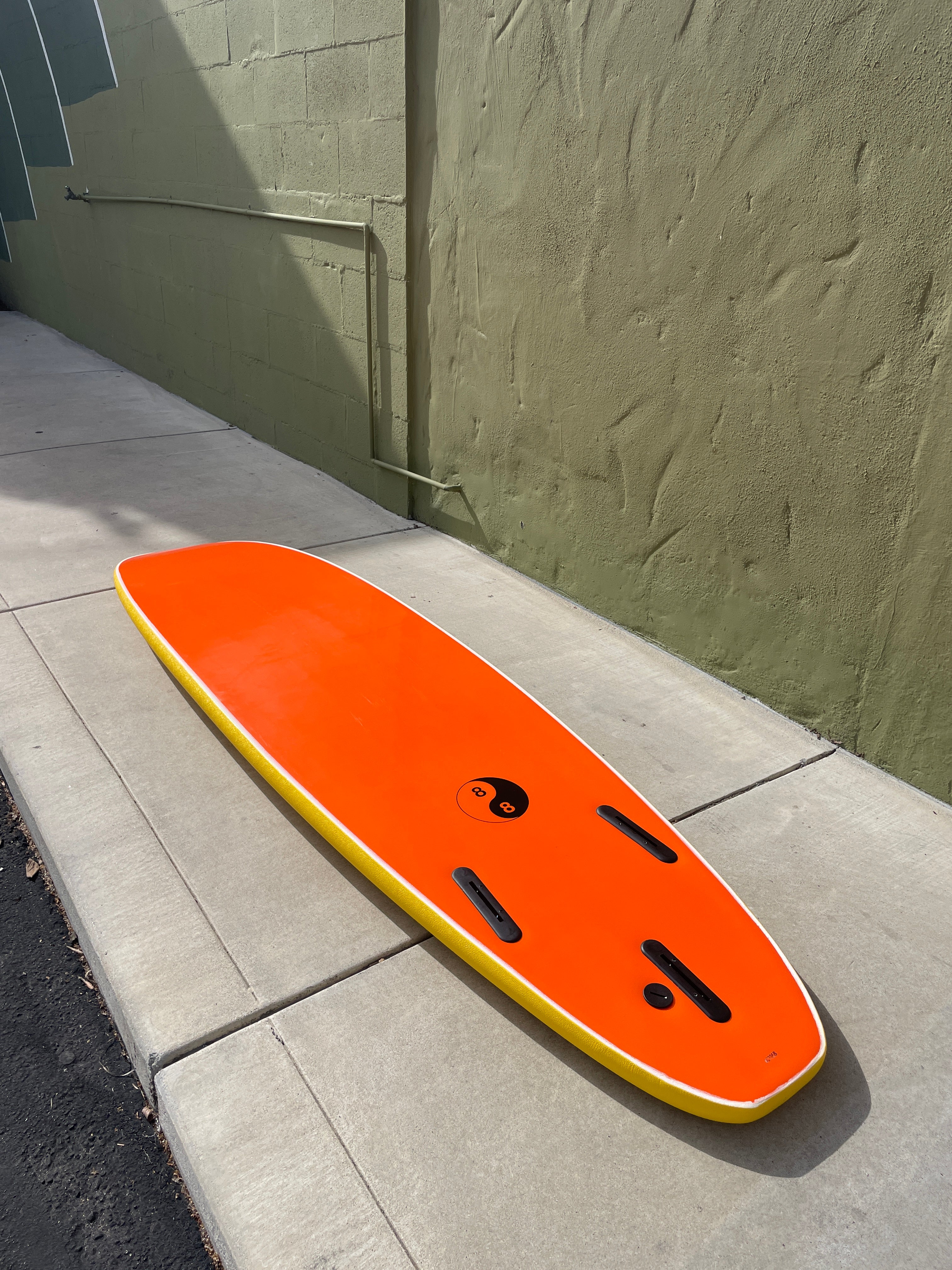7'0 88 Surfboard ~ Yellow/Orange - Mollusk Surf Shop