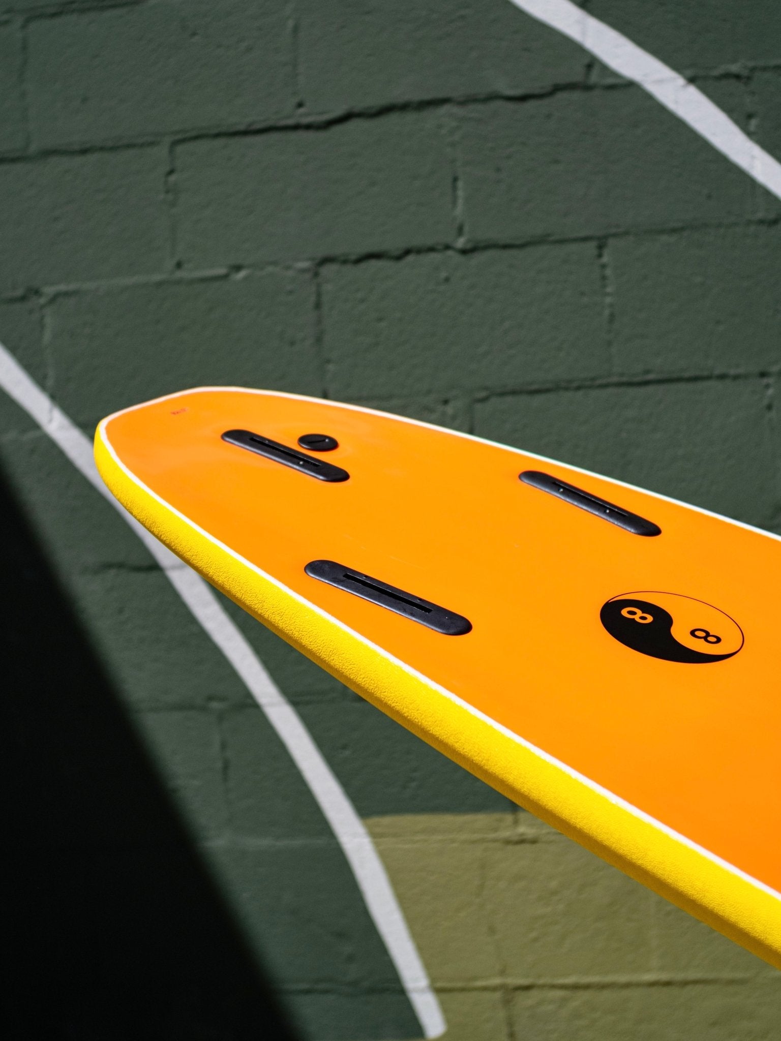 7'0 88 Surfboard ~ Yellow/Orange - Mollusk Surf Shop - description