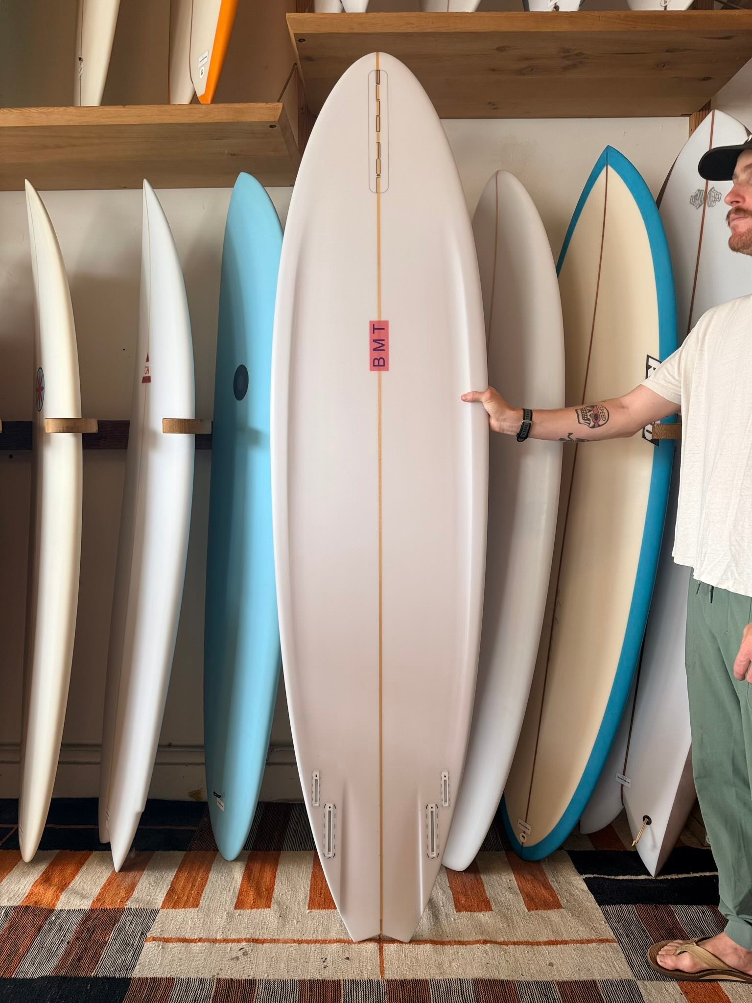 7'1 BMT Blind Foil Twinzer - Mollusk Surf Shop