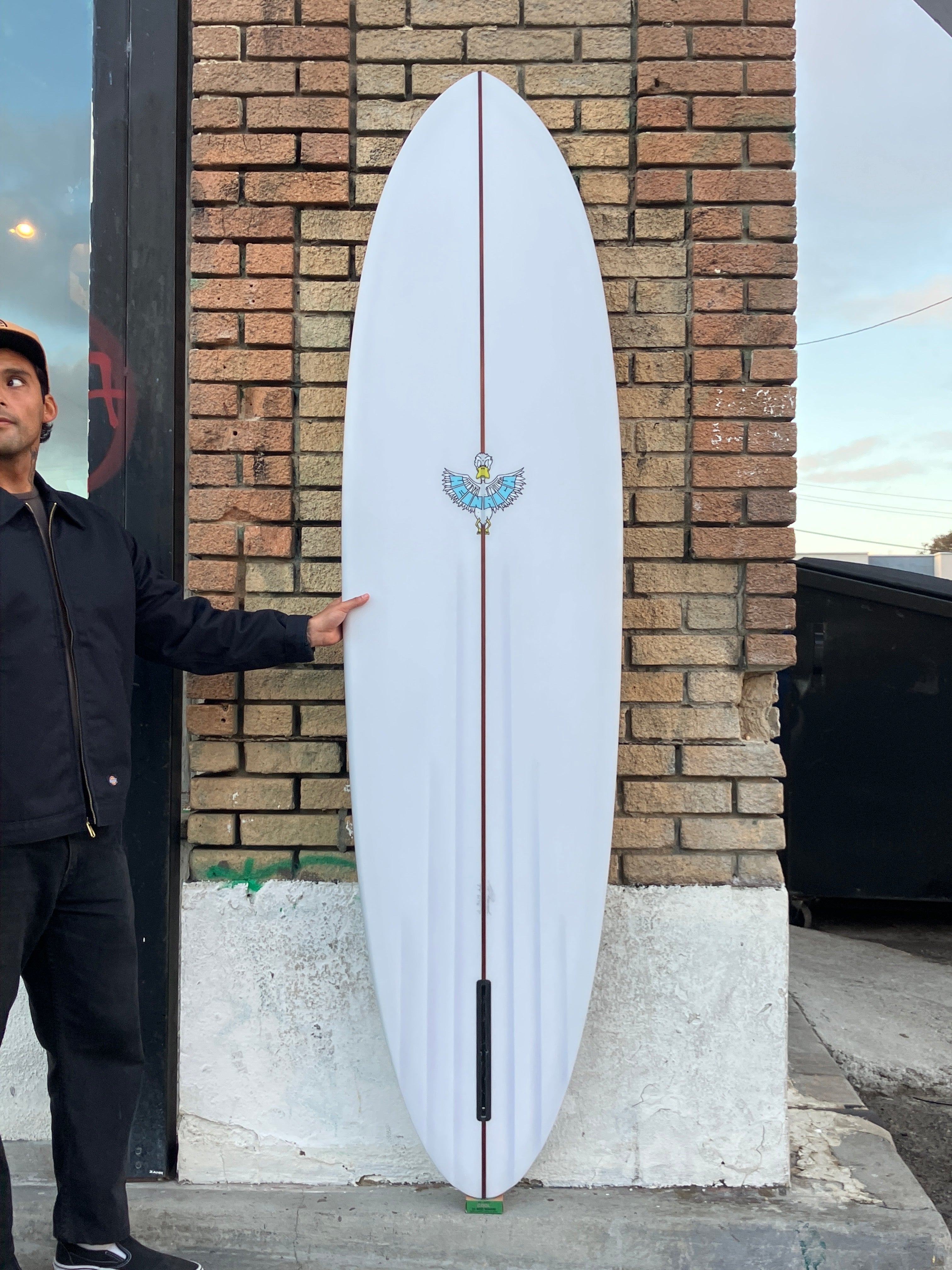 7'4 Heinrich Single Fin Channel Egg - Mollusk Surf Shop