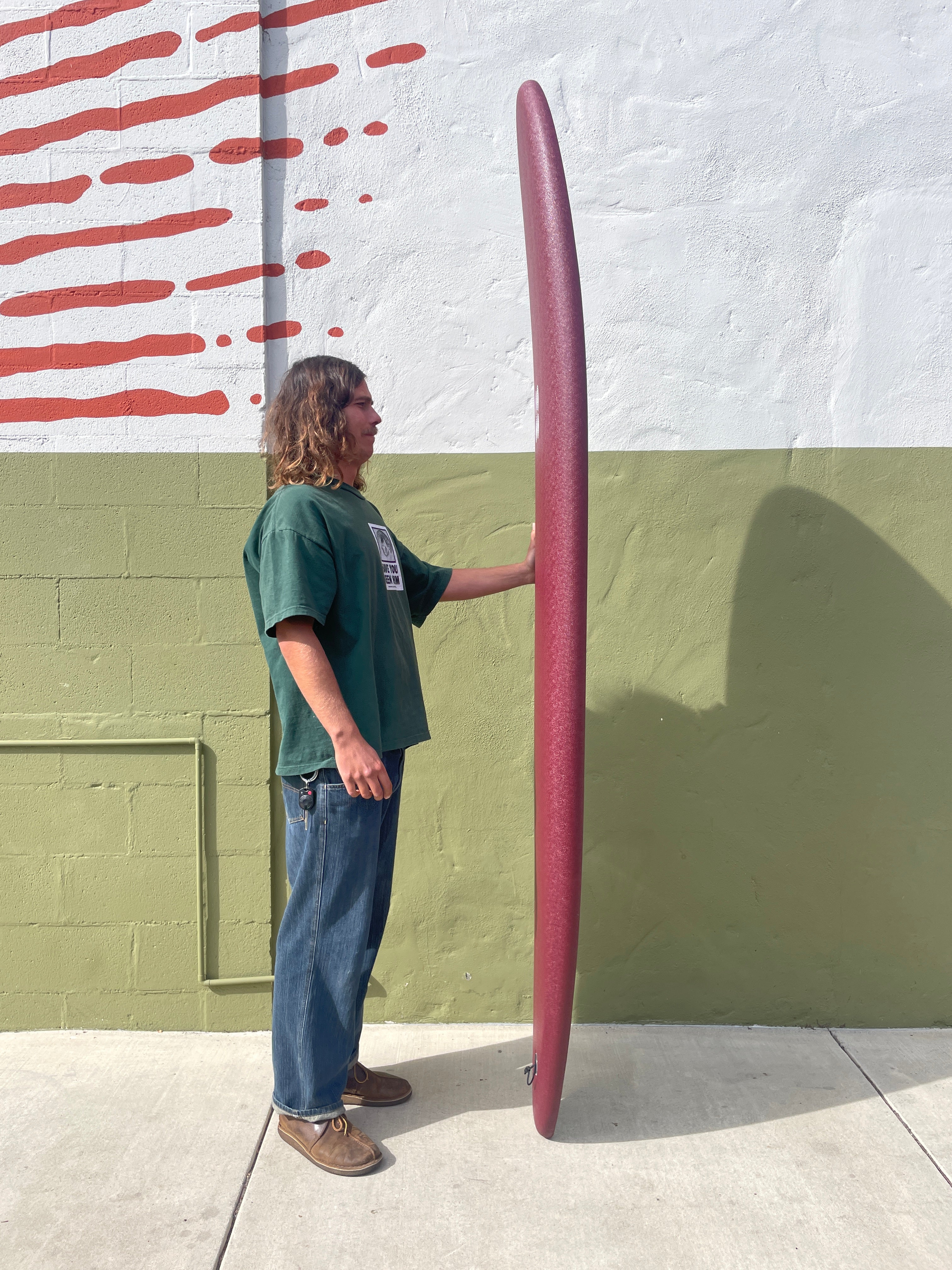 8'0 88 Soft Top - Maroon - Mollusk Surf Shop