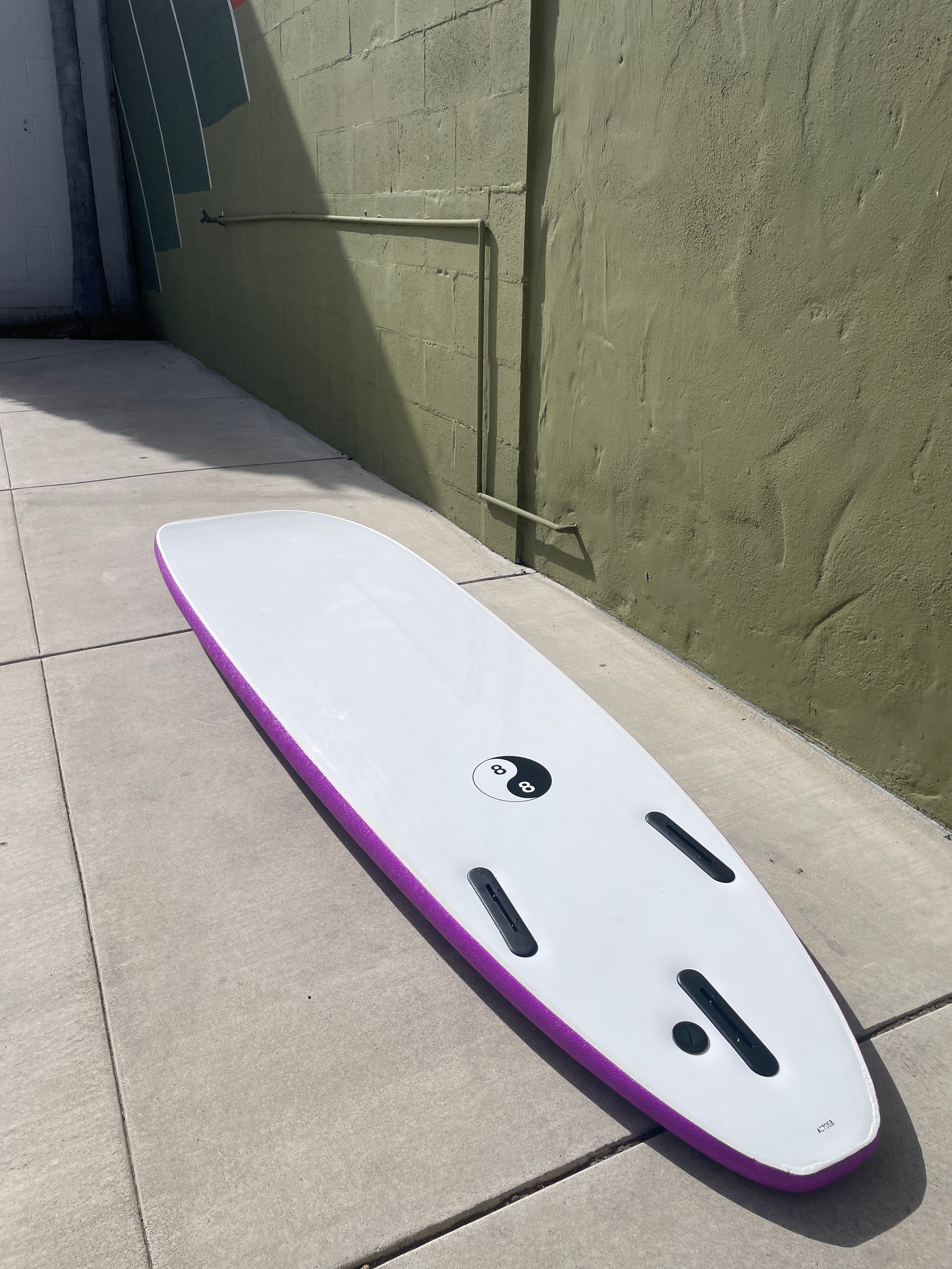 8'0 88 Soft Top - Purple - Mollusk Surf Shop
