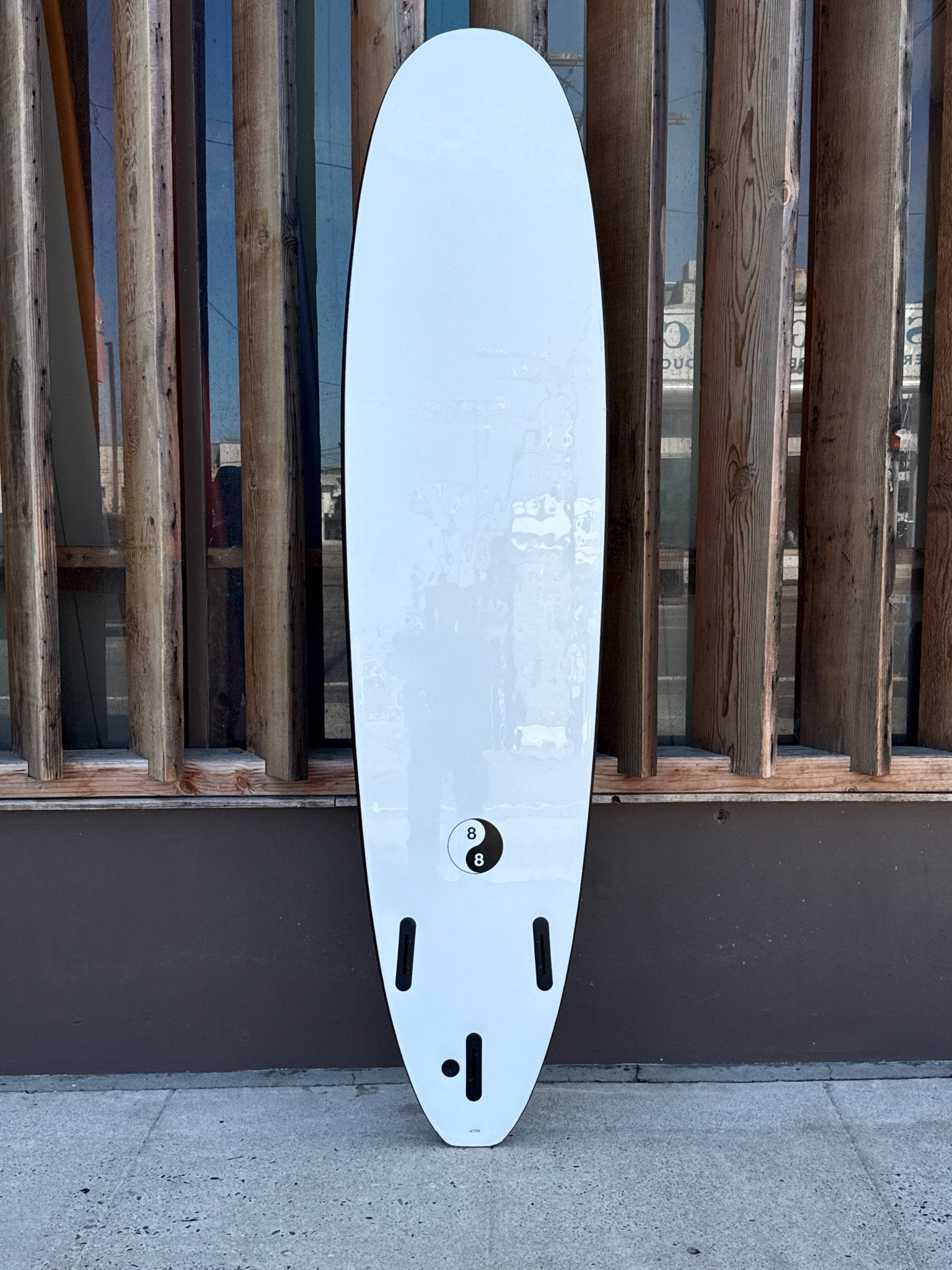 8'0 88 Surfboard ~ Black/Black - Mollusk Surf Shop