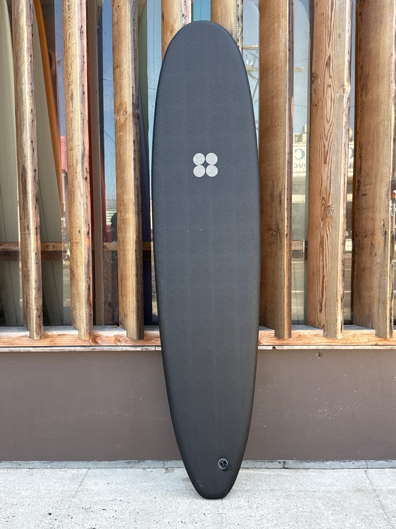 8'0 88 Surfboard ~ Black/Black - Mollusk Surf Shop