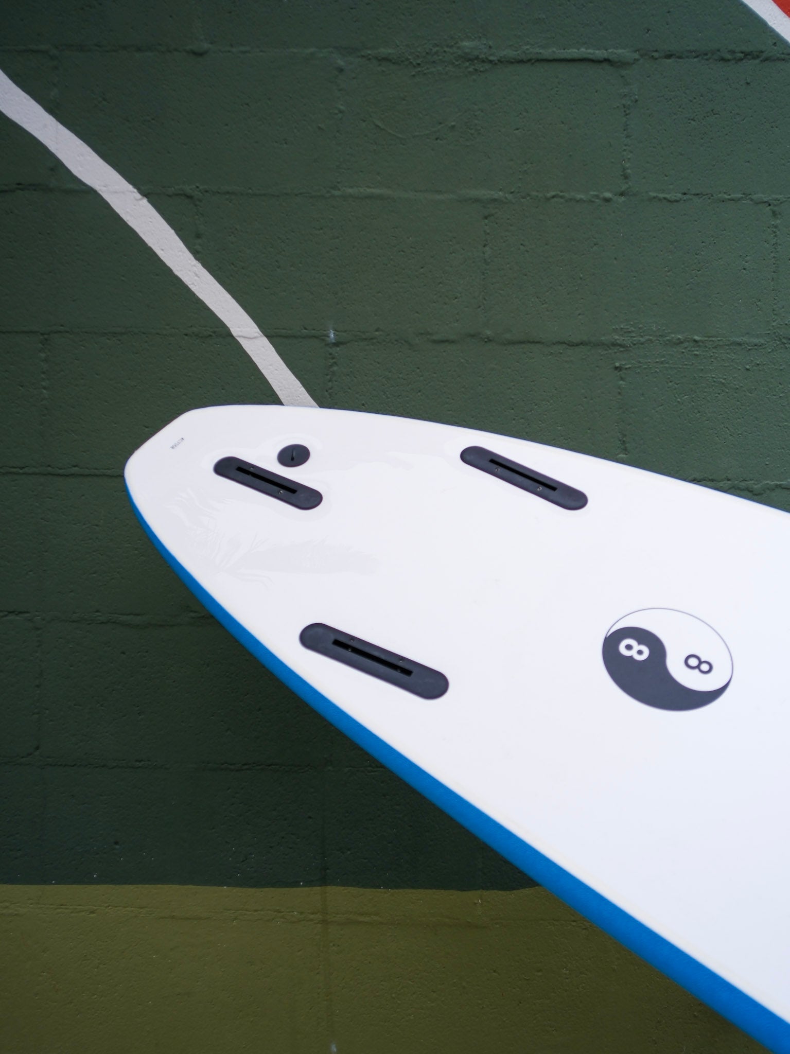8'0 88 Surfboard - Blue - Mollusk Surf Shop - description