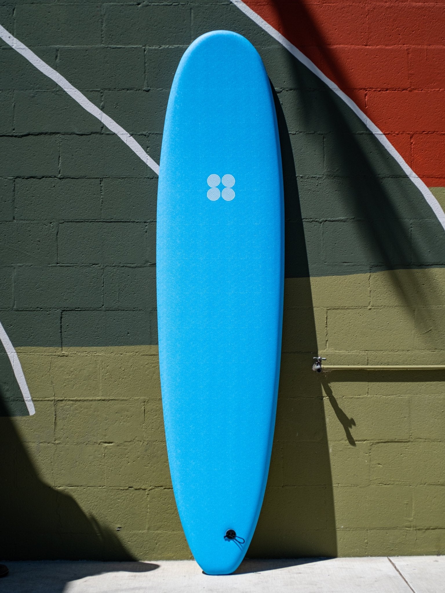 8'0 88 Surfboard ~ Blue/White - Mollusk Surf Shop