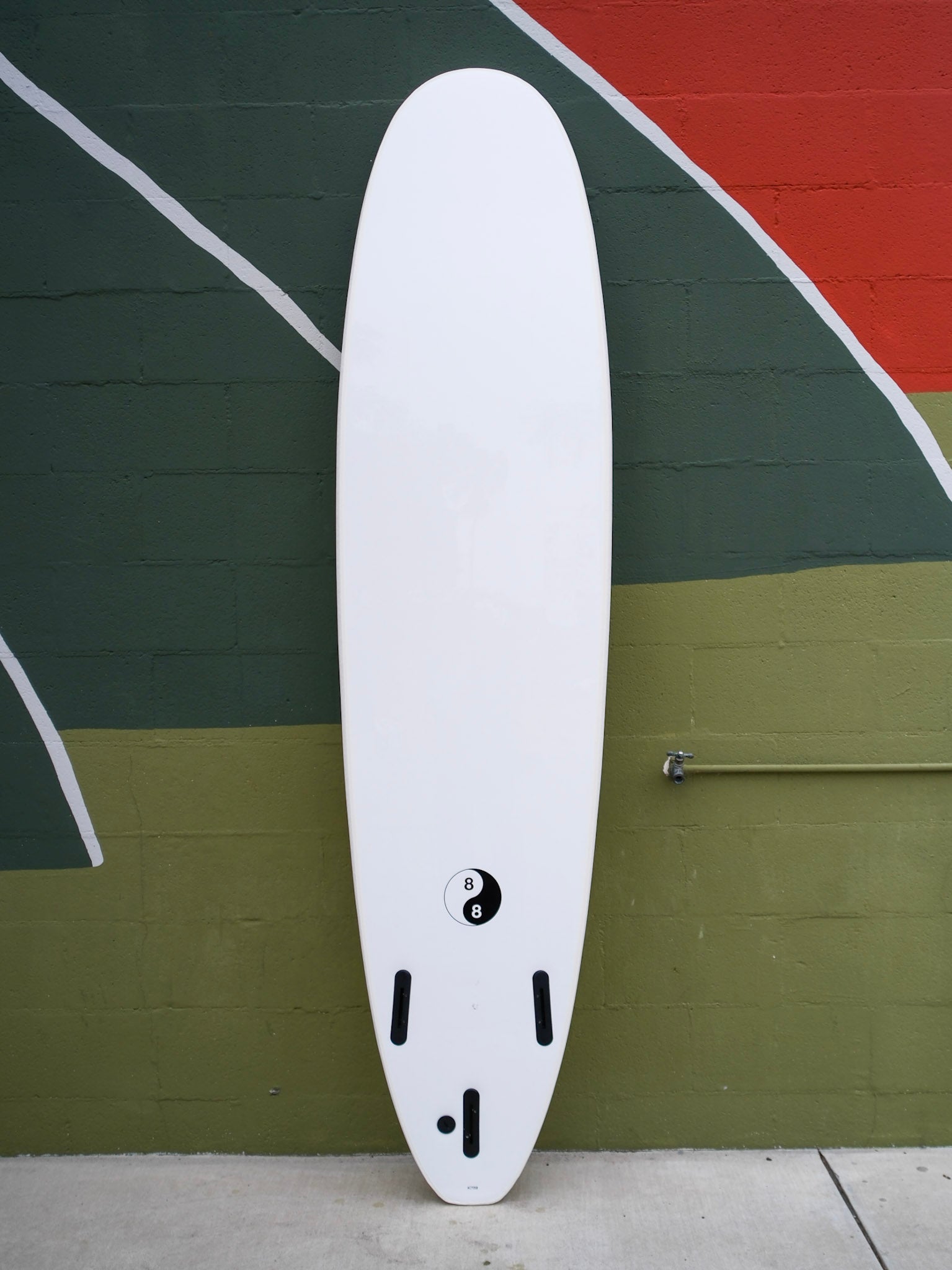 8'0 88 Surfboard - White - Mollusk Surf Shop