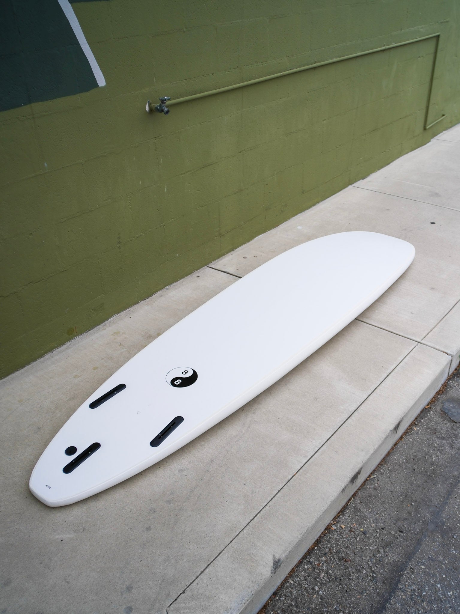 8'0 88 Surfboard - White - Mollusk Surf Shop