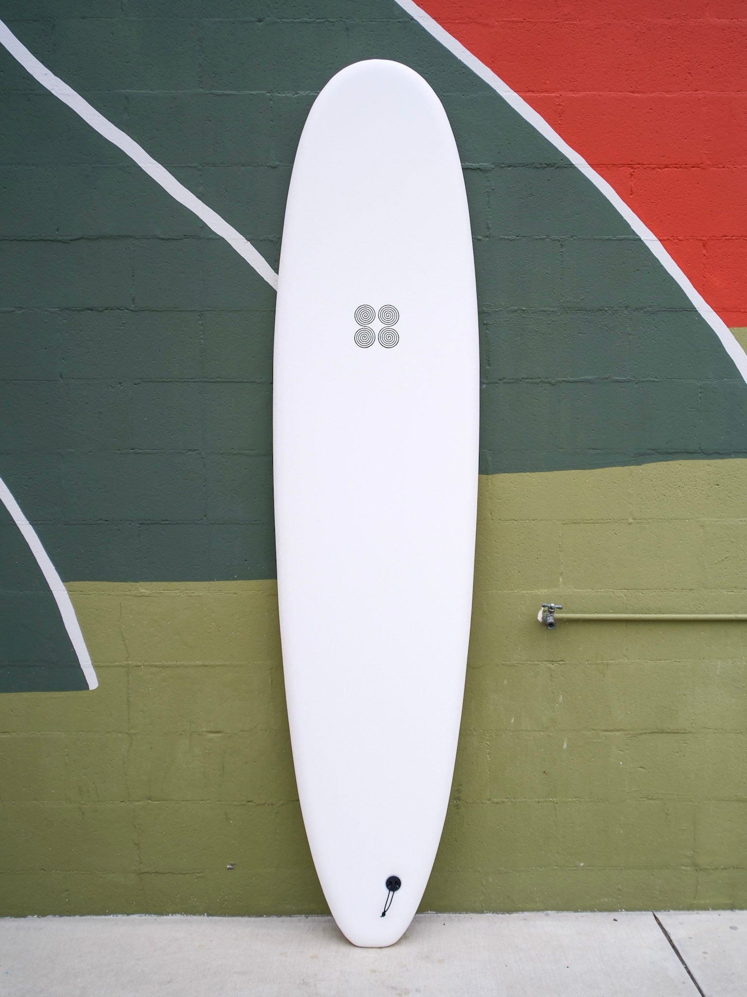 8'0 88 Surfboard - White - Mollusk Surf Shop