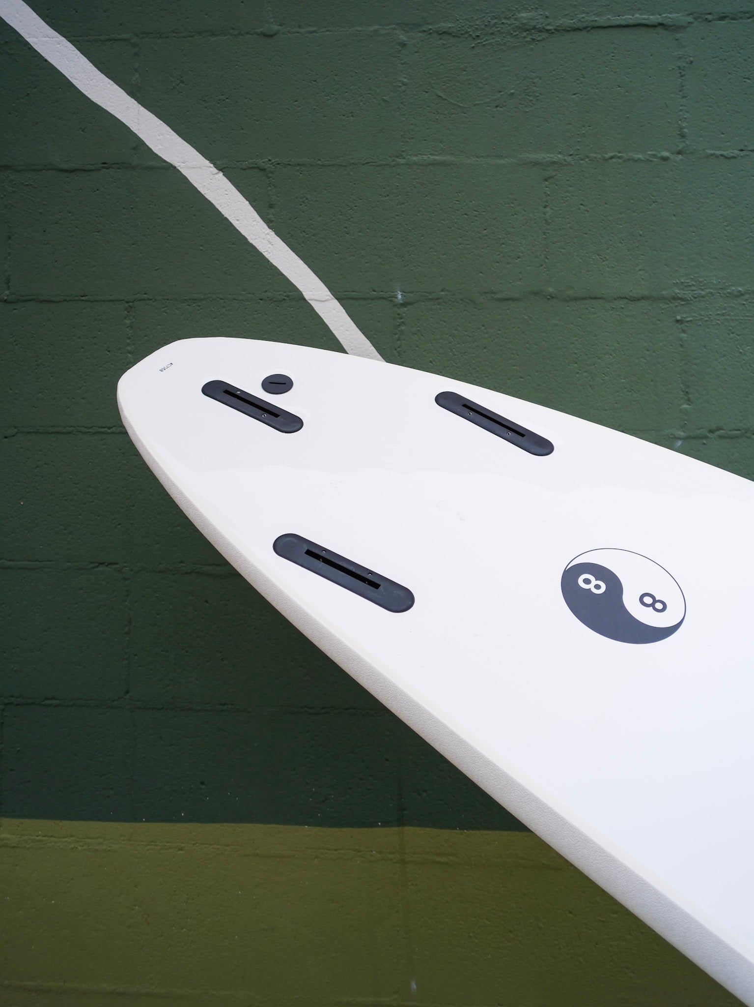 8'0 88 Surfboard - White - Mollusk Surf Shop - description