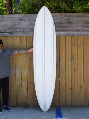 8'2 Jeff Svoboda Twin Fin Triple Stringer - Mollusk Surf Shop 