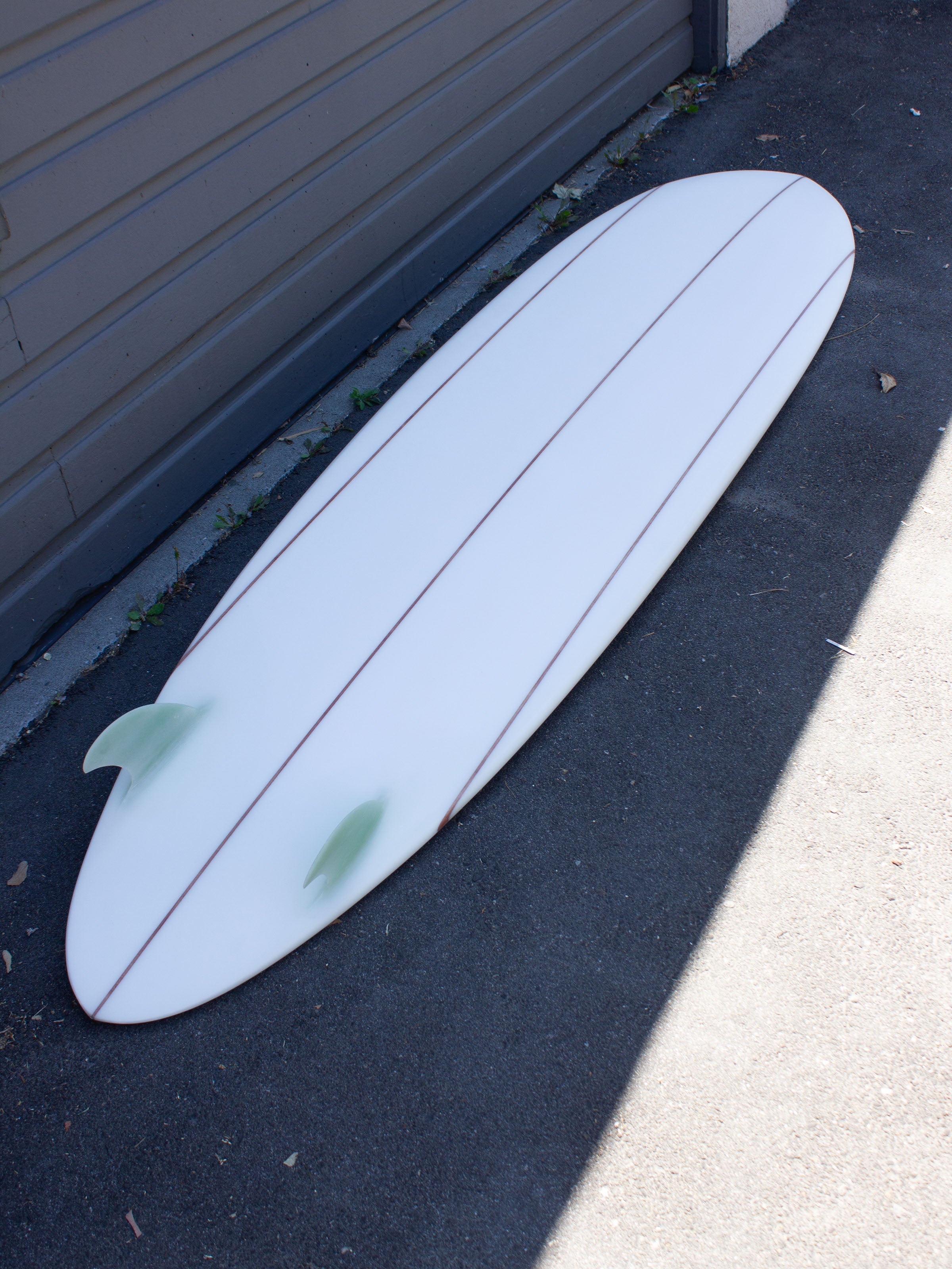 8'2 Jeff Svoboda Twin Fin Triple Stringer - Mollusk Surf Shop