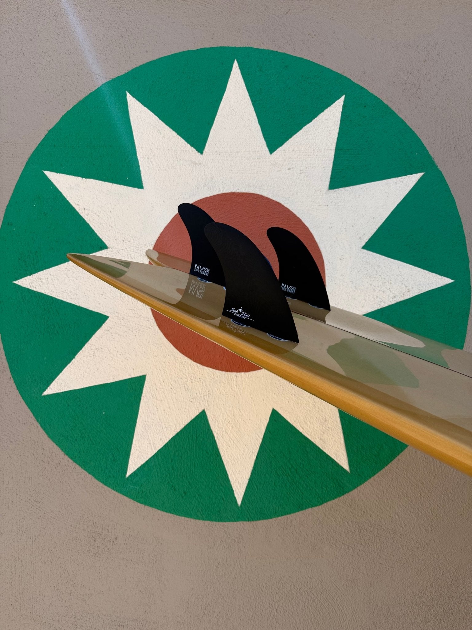 9'0 Josh Hall Calyma Tri FCS - Mollusk Surf Shop - description