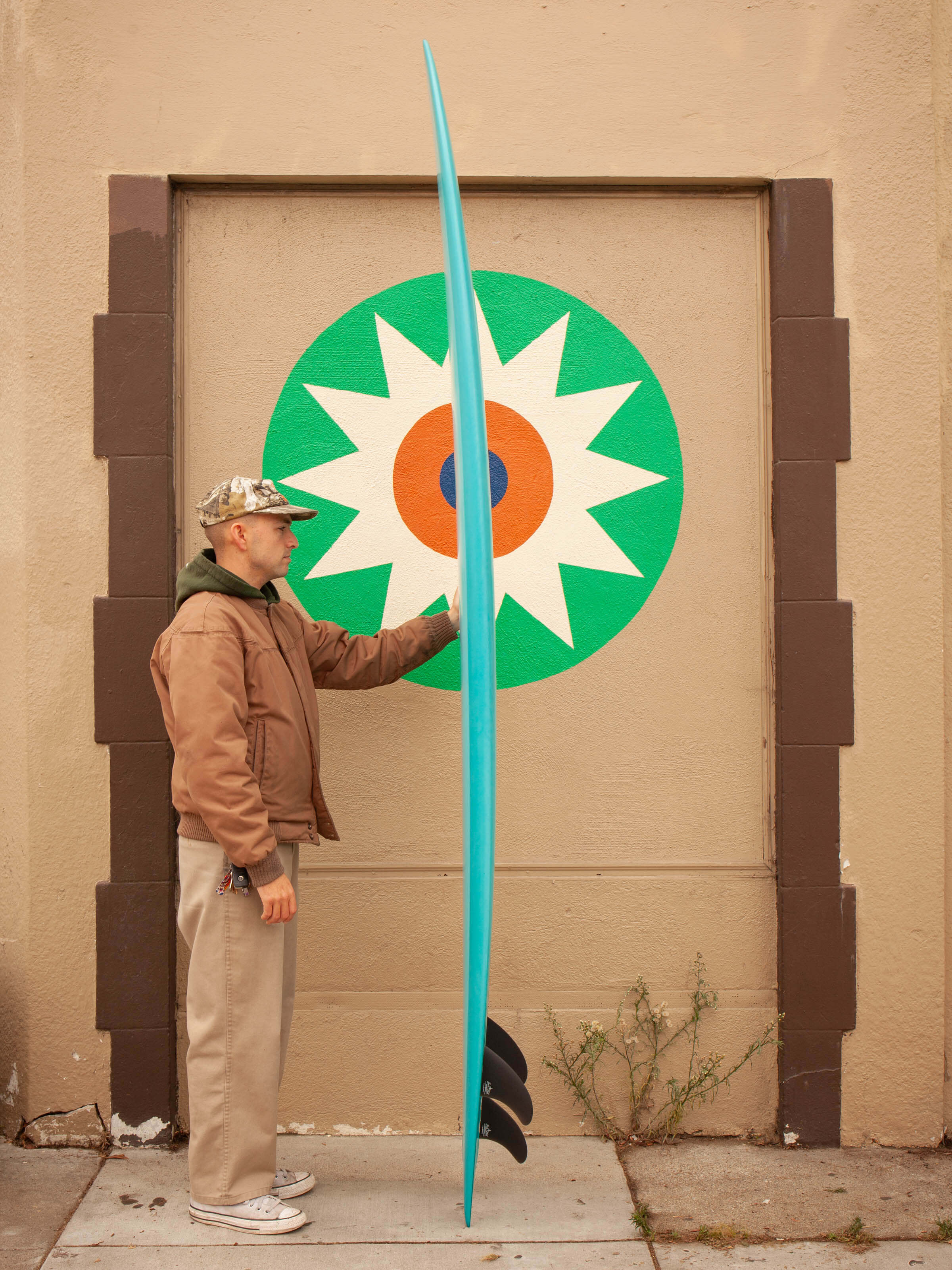 9'0 Josh Hall Fish Simmons Tri - Mollusk Surf Shop
