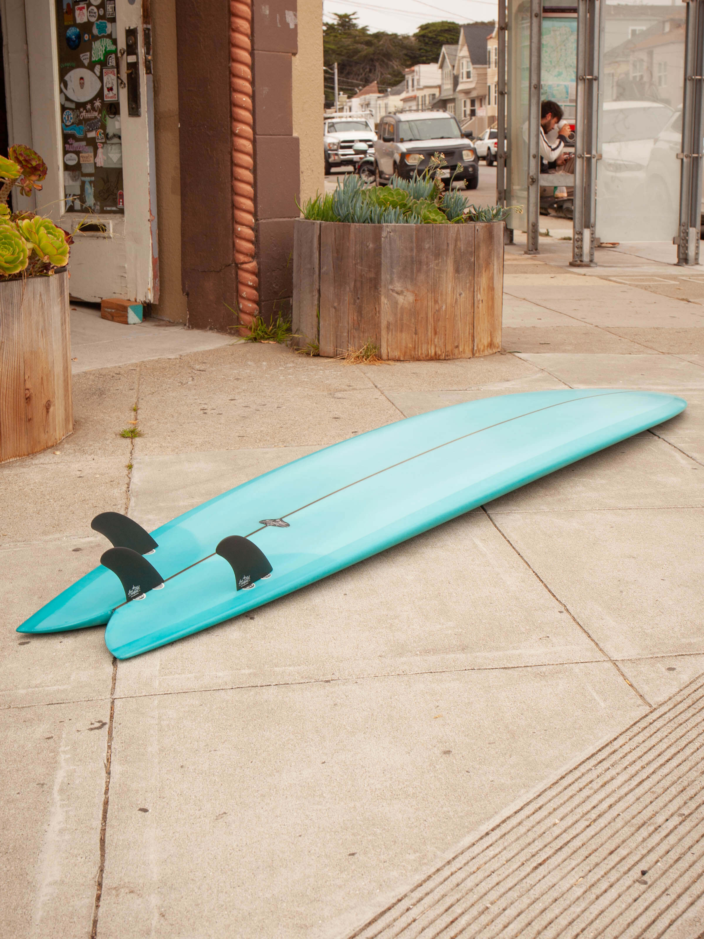 9'0 Josh Hall Fish Simmons Tri - Mollusk Surf Shop