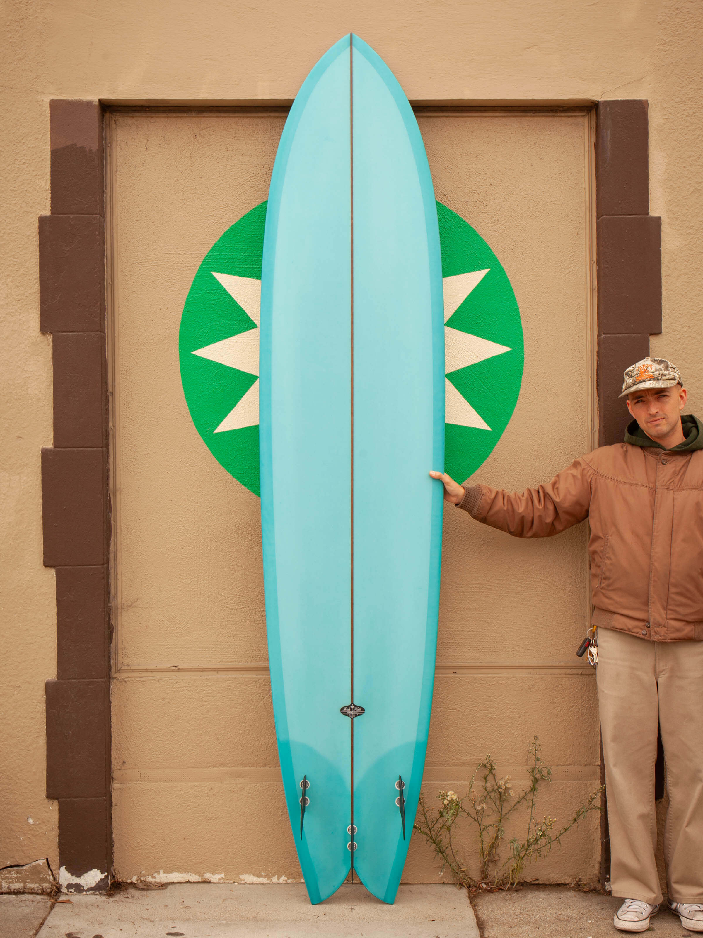 9'0 Josh Hall Fish Simmons Tri - Mollusk Surf Shop