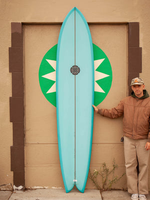 9'0 Josh Hall Fish Simmons Tri - Mollusk Surf Shop  