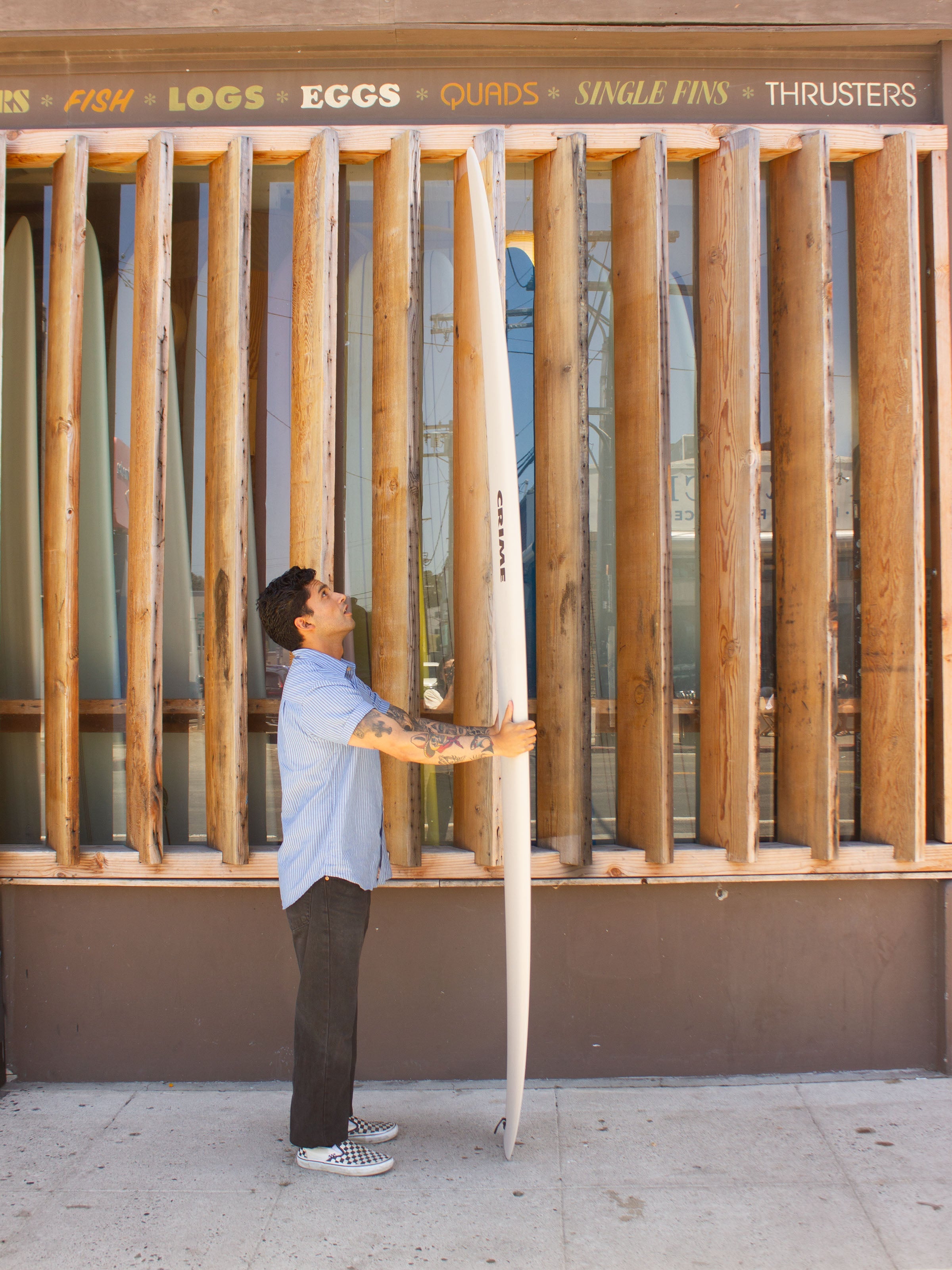 9'6 Crime Nose Rider 2 Tan - Mollusk Surf Shop