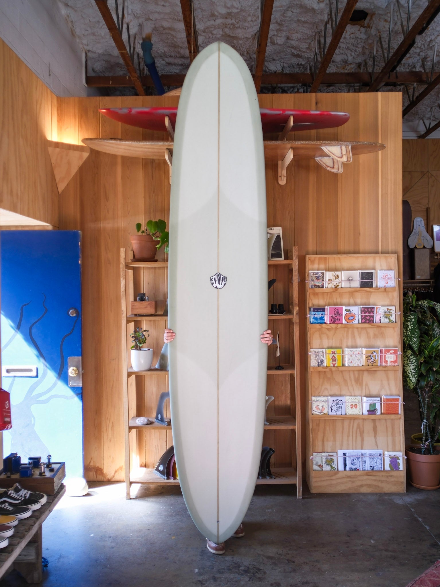 9'6 Jupiter Hipped Pintail Noserider - Mollusk Surf Shop