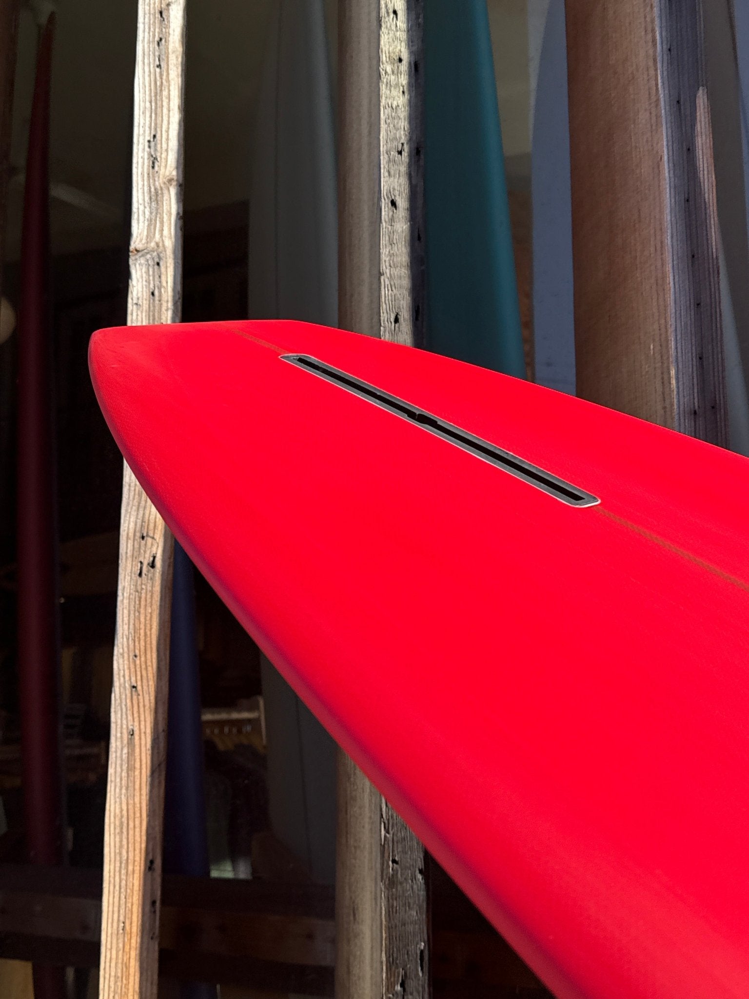 9'6 Tyler Throttle Gypsy Red - Mollusk Surf Shop - description