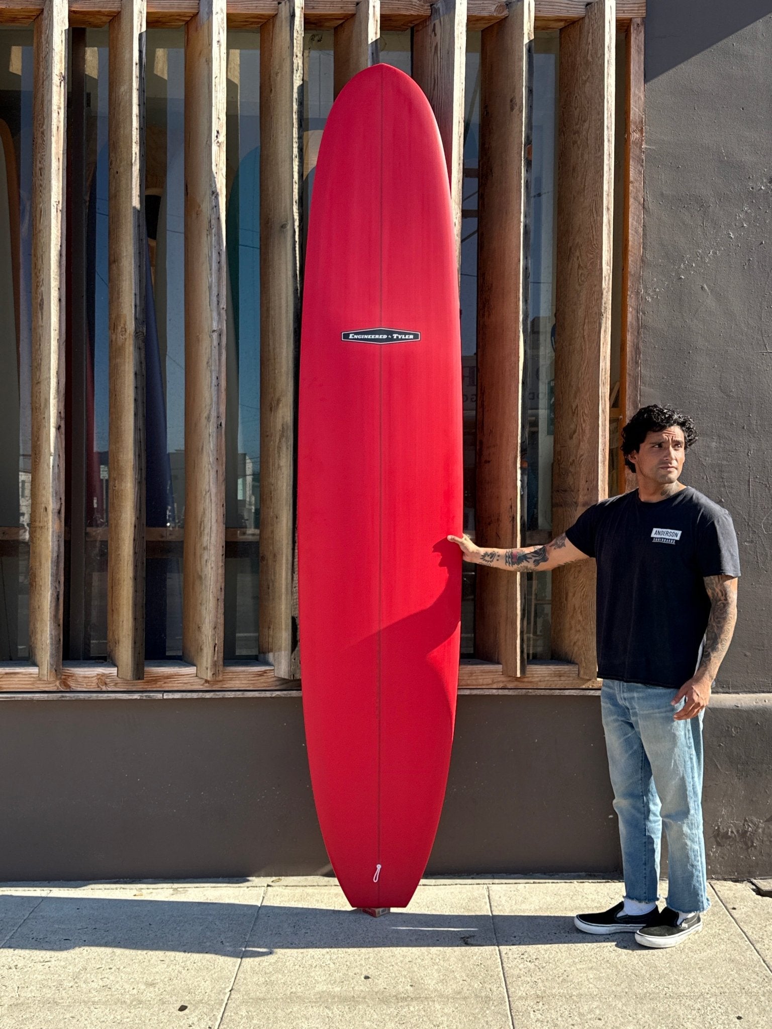 9'6 Tyler Throttle Gypsy Red - Mollusk Surf Shop