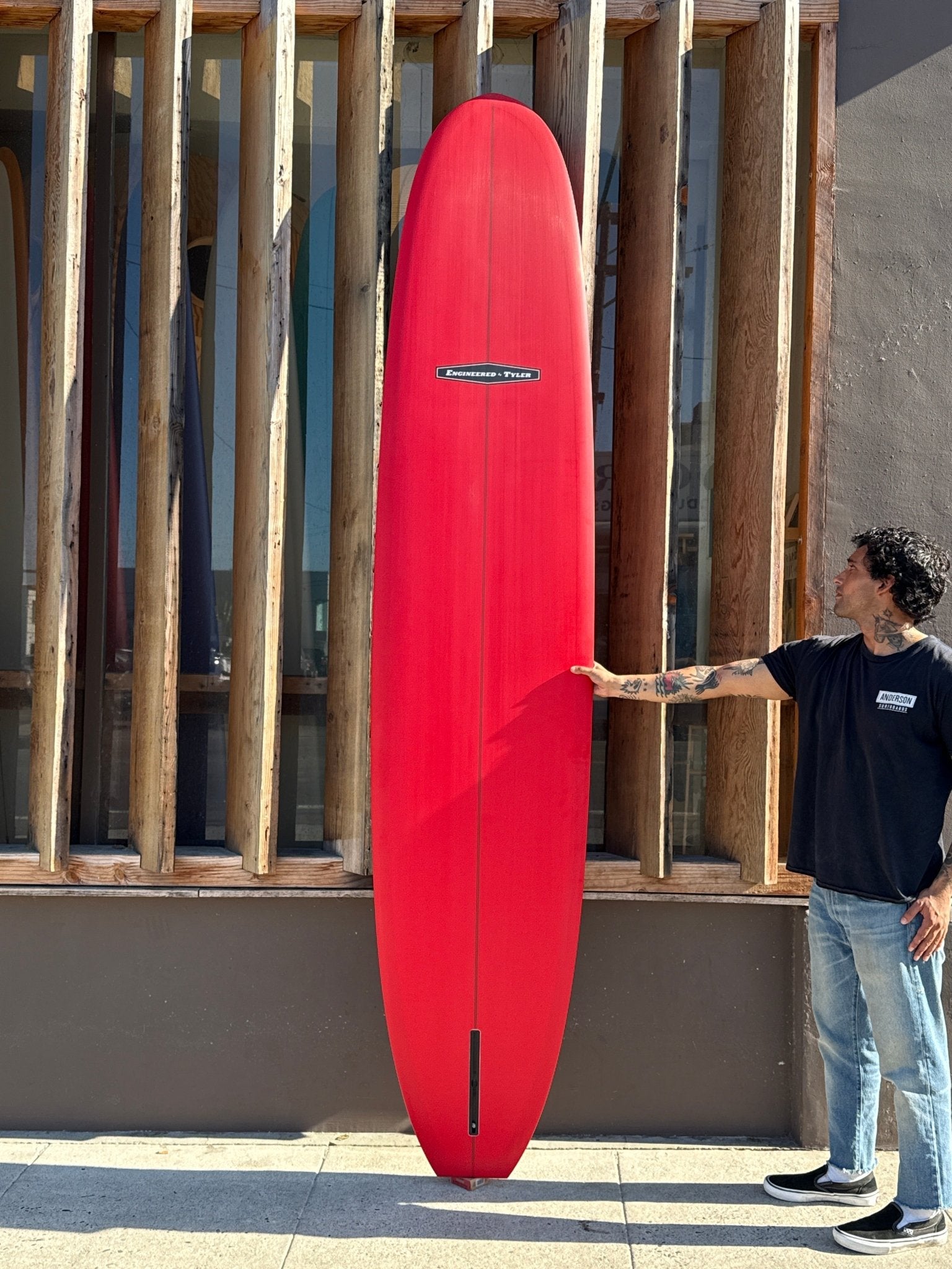 9'6 Tyler Throttle Gypsy Red - Mollusk Surf Shop