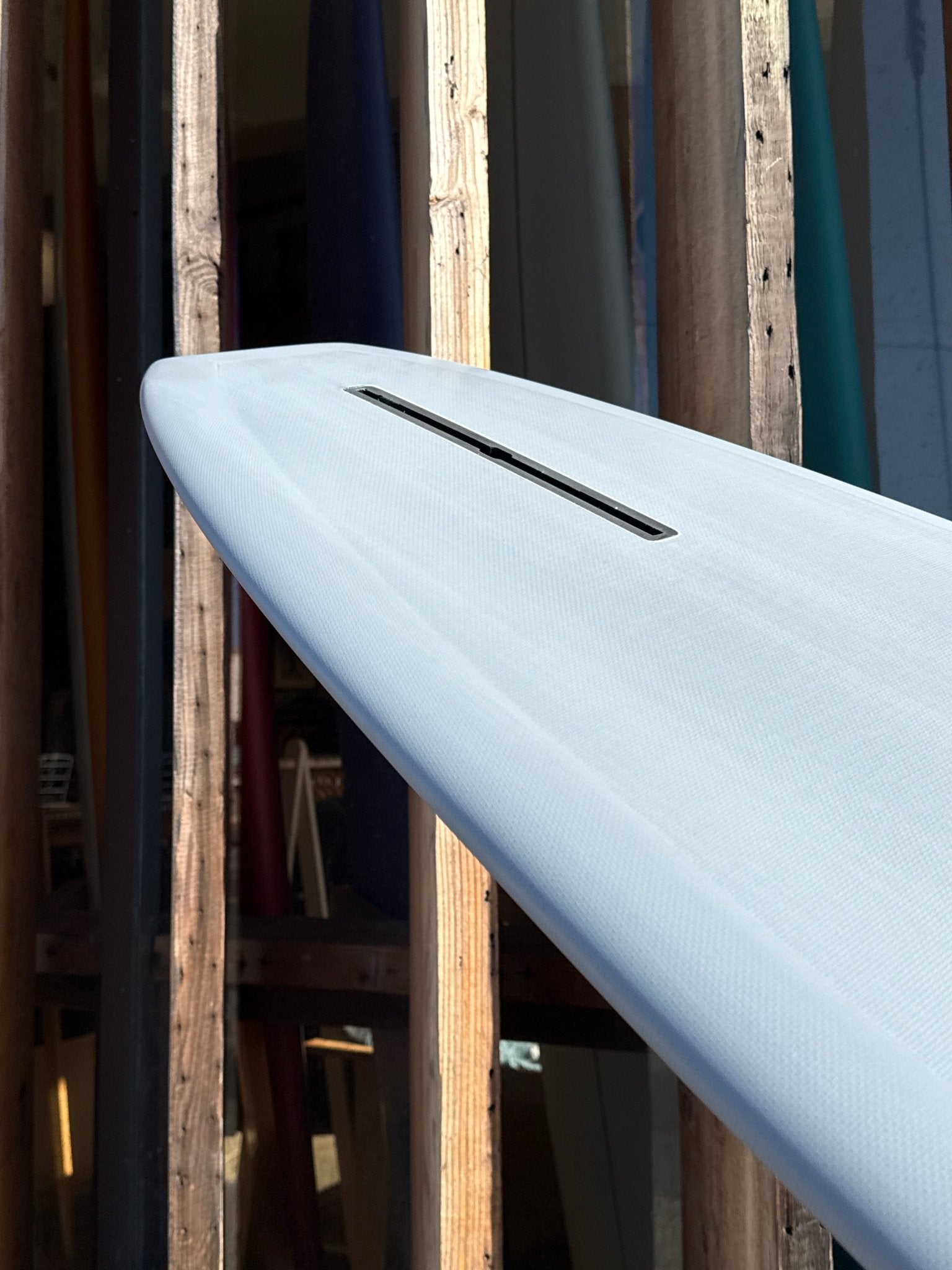 9'8 Tyler Matchbox Shadow Grey Light - Mollusk Surf Shop - description